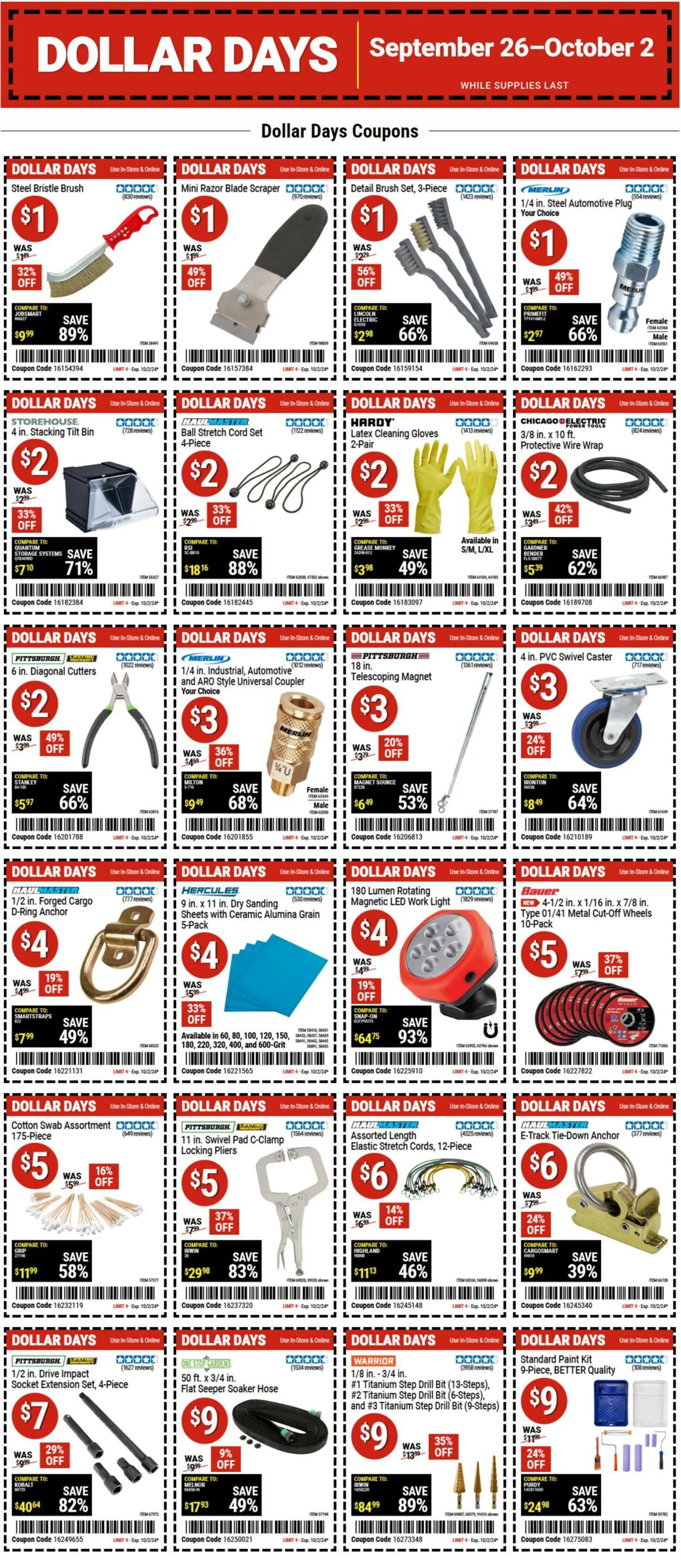 Harbor Freight Current weekly ad - 1