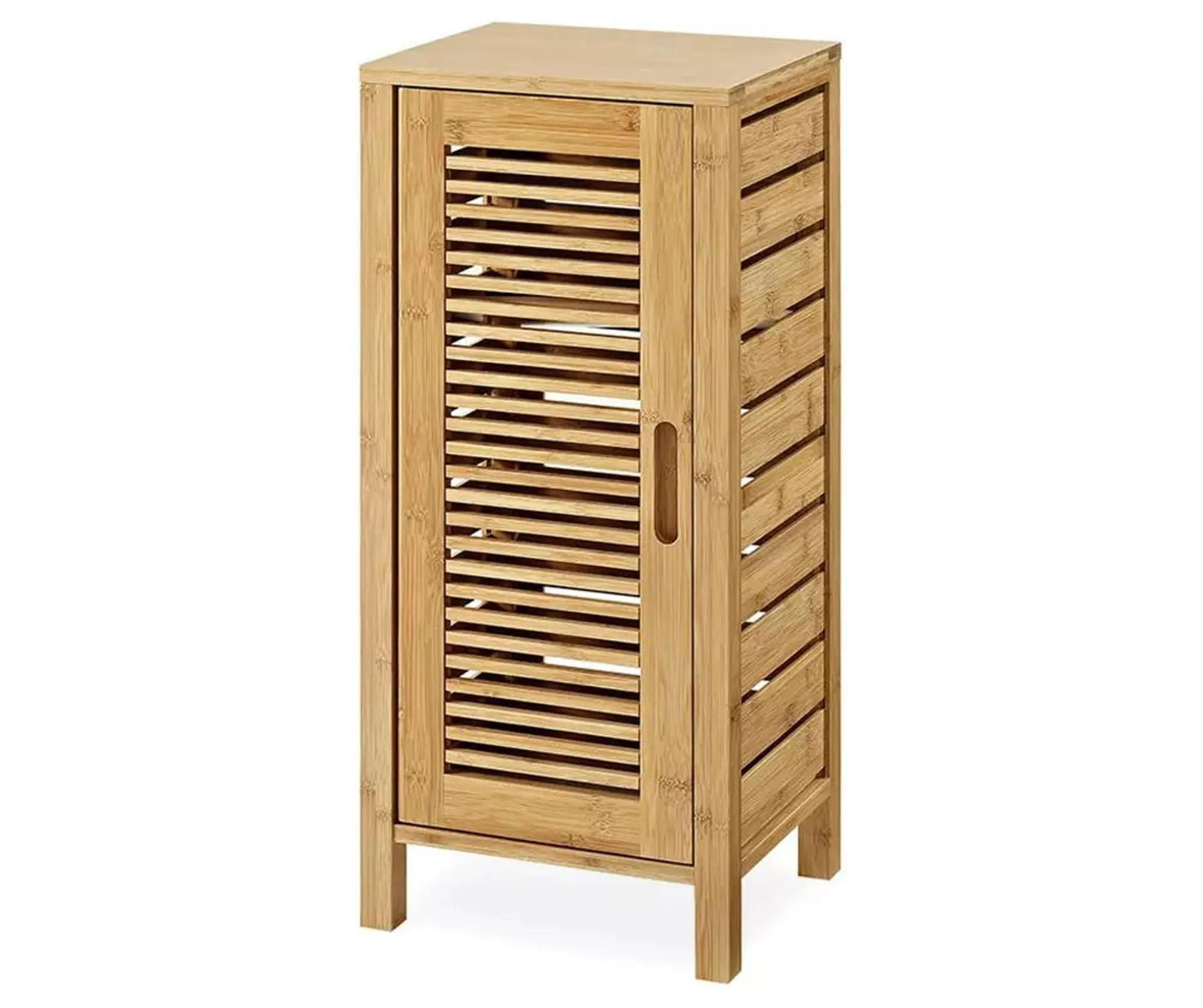 Pierce Bamboo Single Door Floor Cabinet