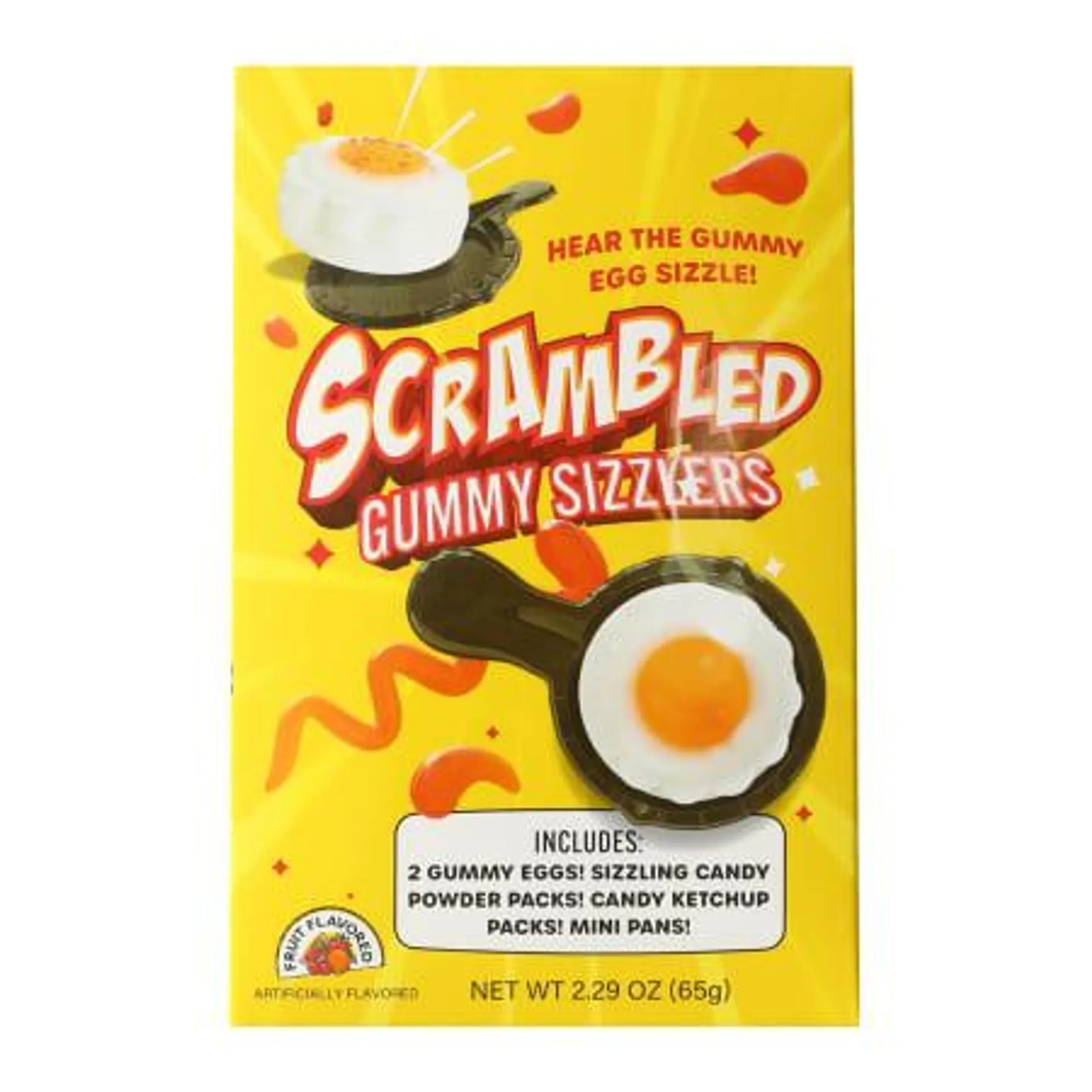 Scrambled Gummy Sizzlers Candy 2.29oz