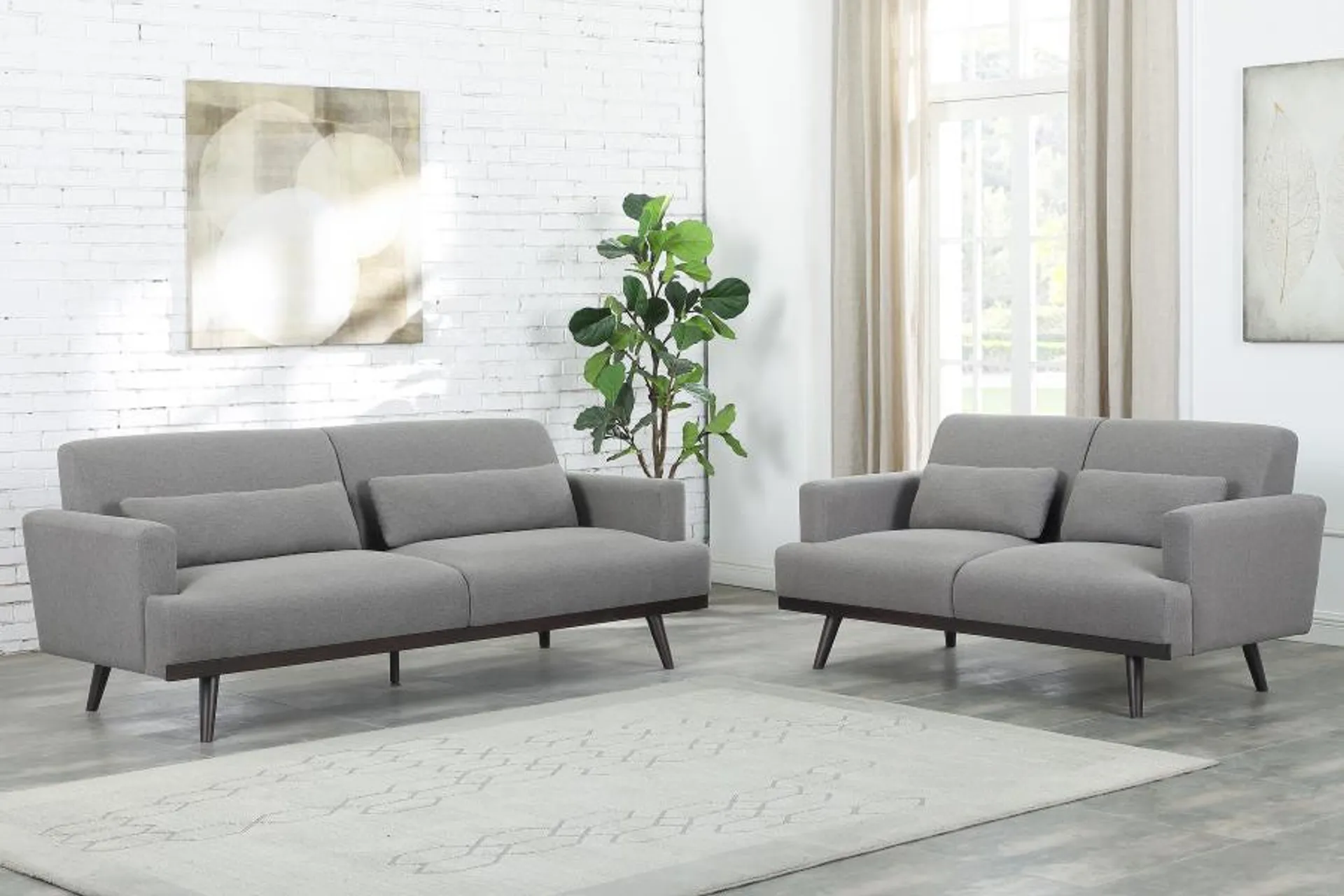 2 PCS Blake Sofa and Loveseat 511121-S2