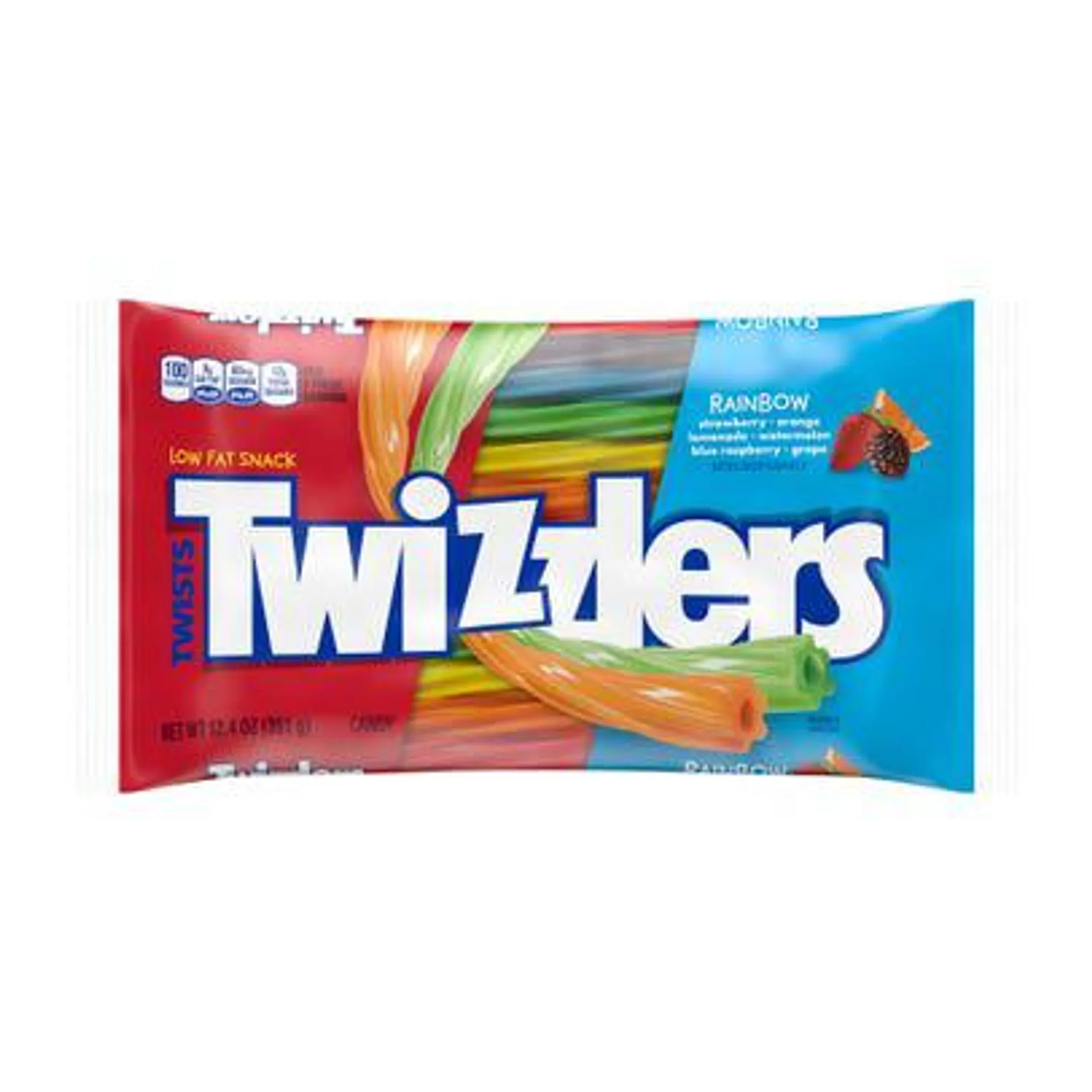 TWIZZLERS Twists Licorice Style Candy Bag - Rainbow, 12.4 oz