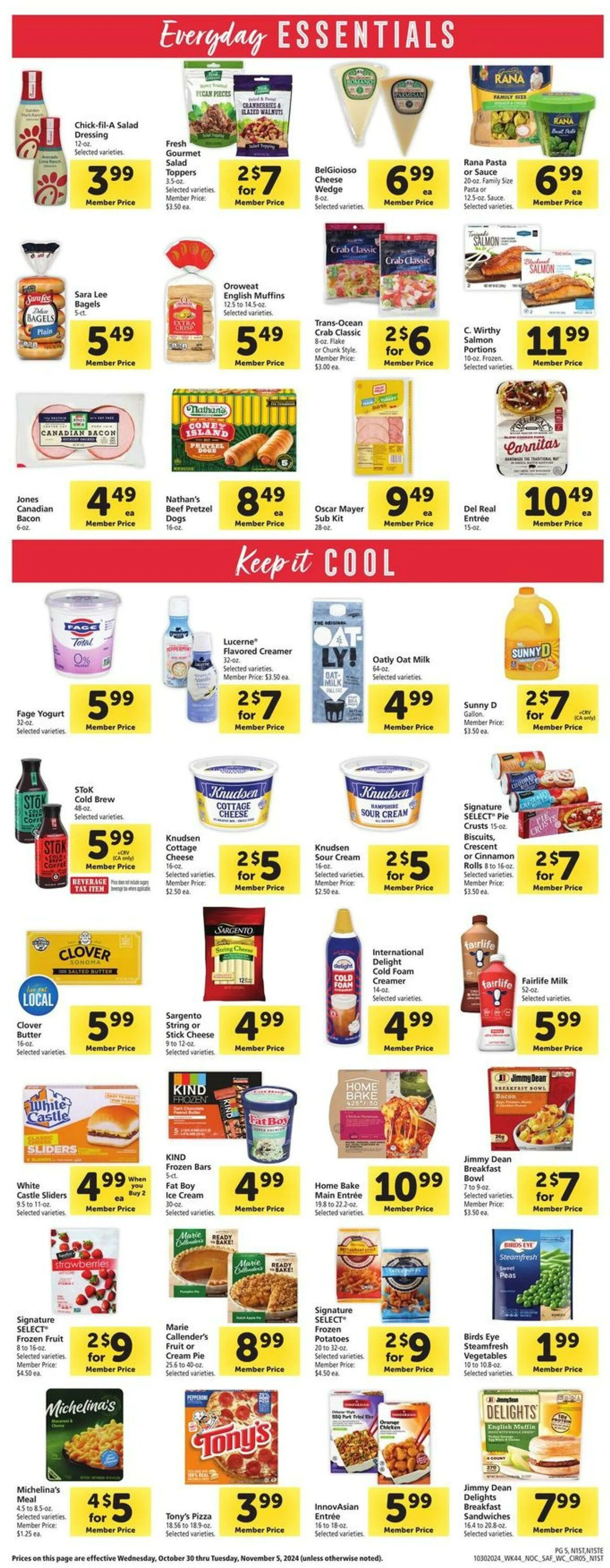 Catálogo de Safeway Current weekly ad 30 de octubre al 5 de noviembre 2024 - Página 5