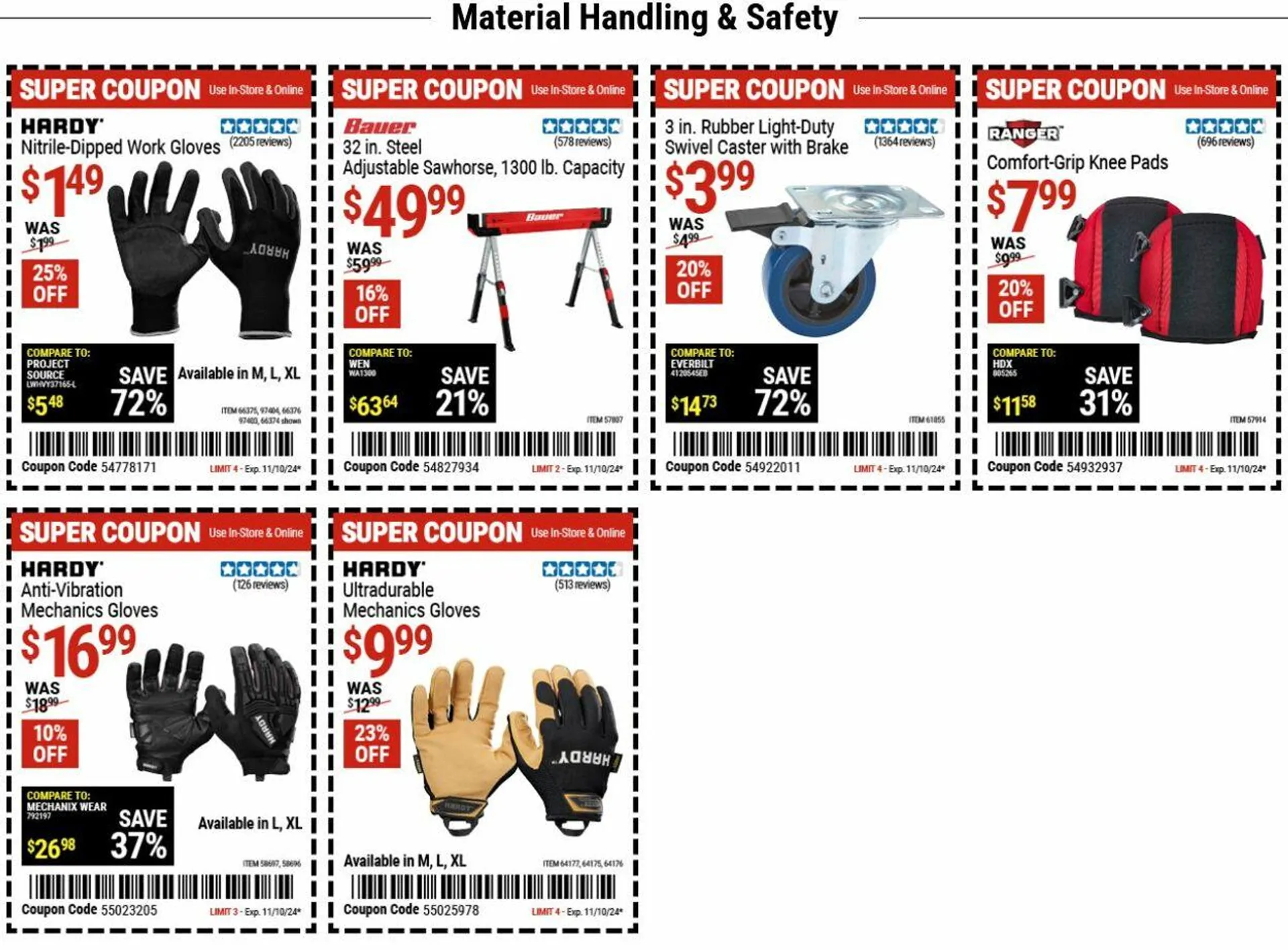 Catálogo de Harbor Freight Current weekly ad 28 de octubre al 6 de noviembre 2024 - Página 8