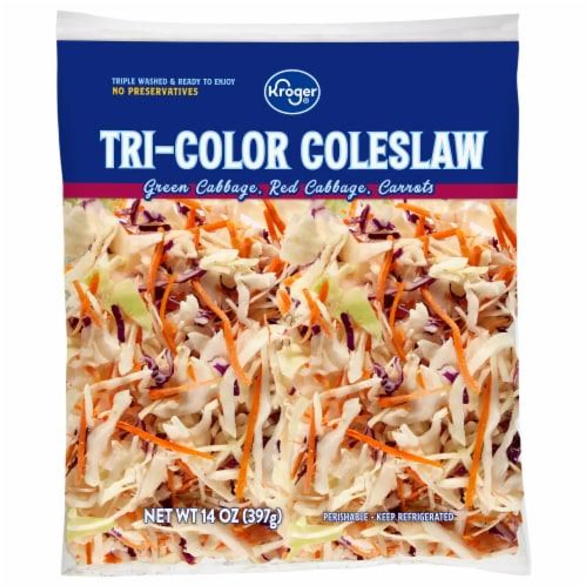 Kroger® Tri-Color Coleslaw