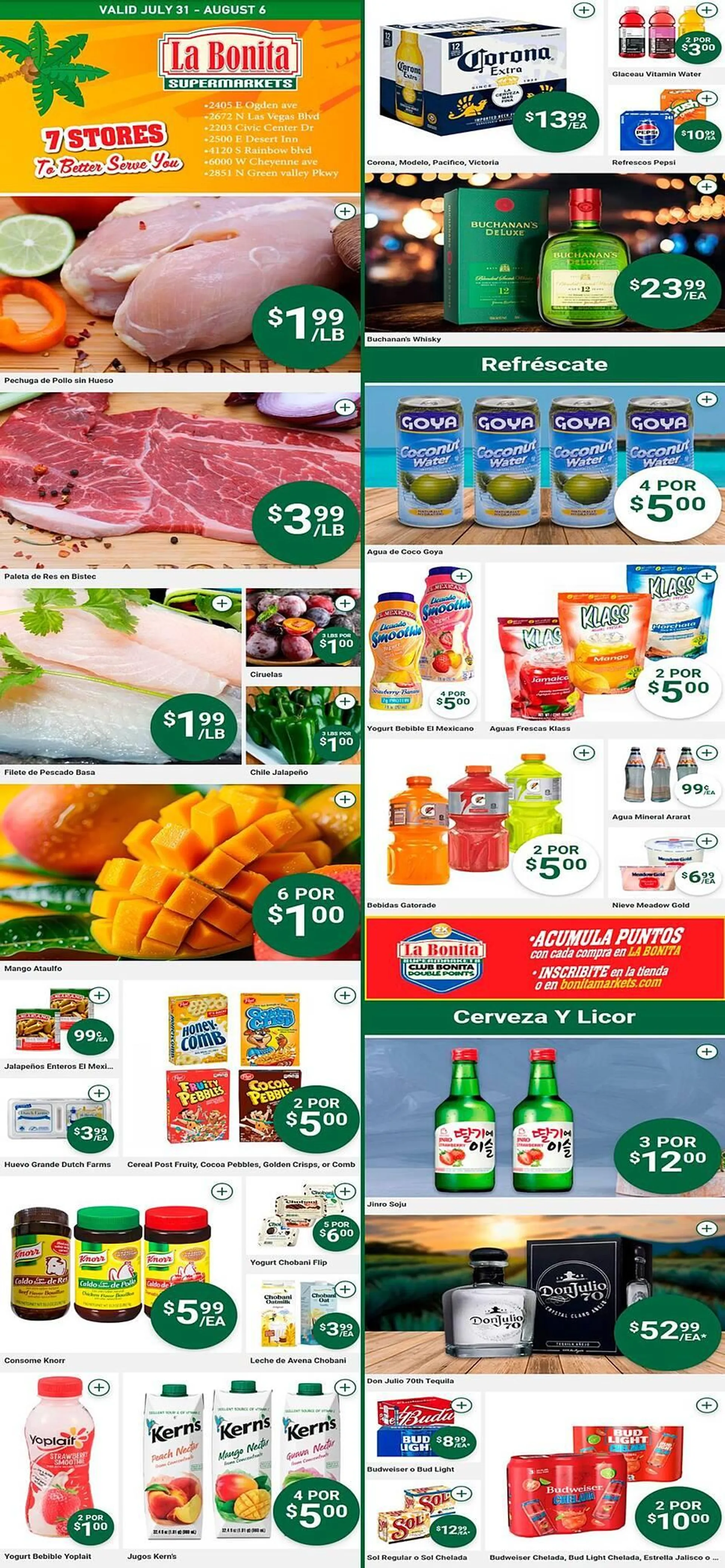 La Bonita Supermarkets Weekly Ad - 1