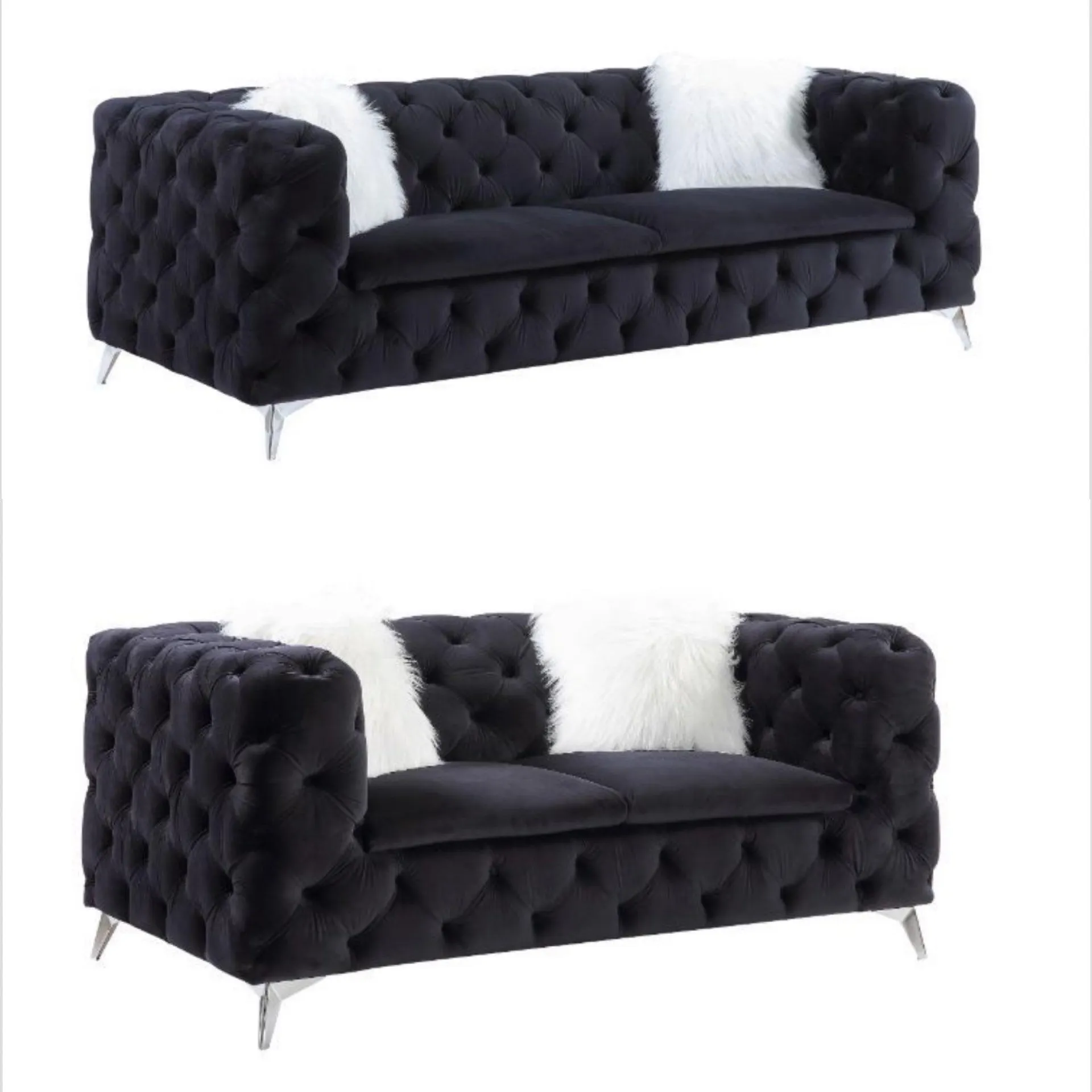 2 PCS Phifina Sofá y Loveseat 55920