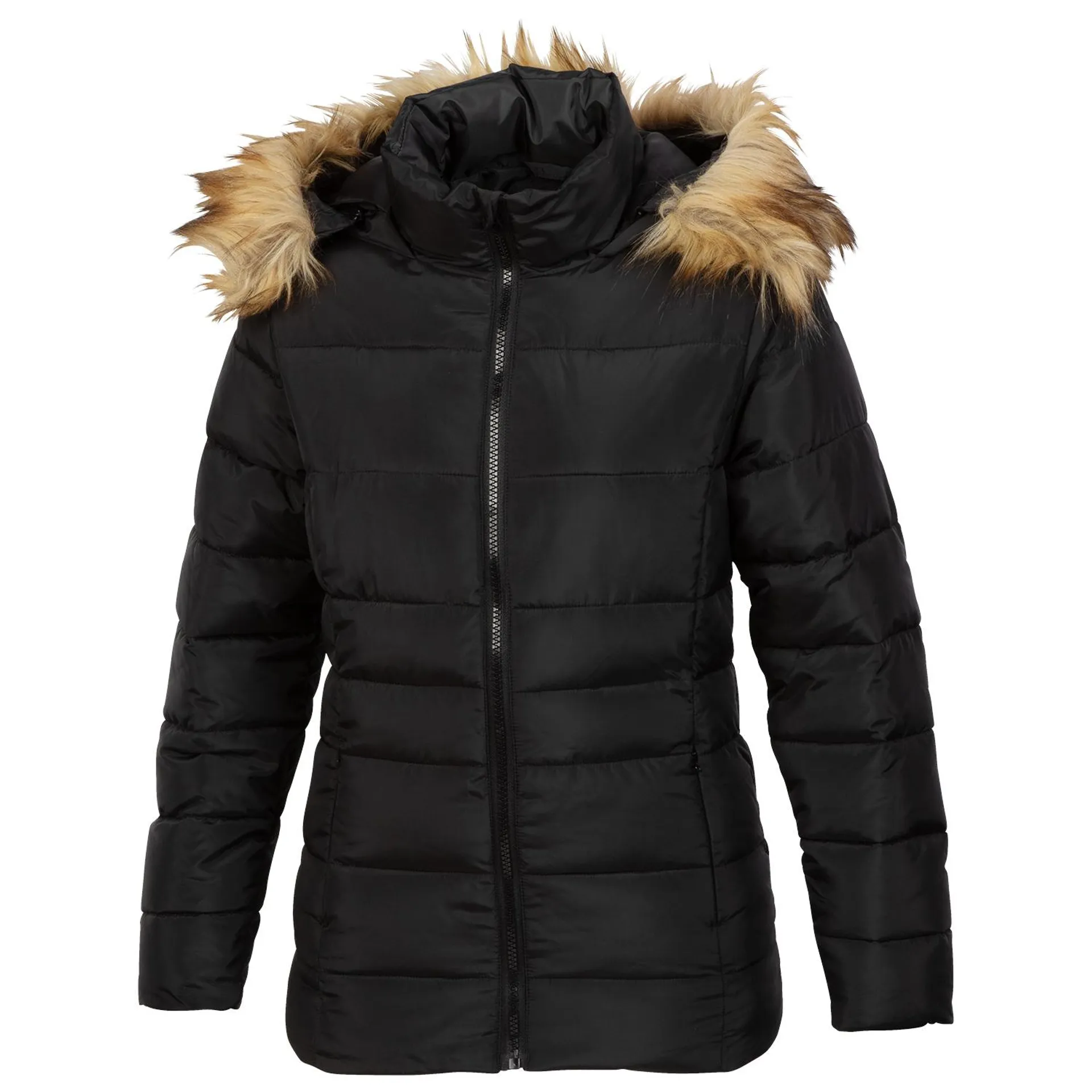 Pulse Girls' Luna Quilted Hooded Jacket