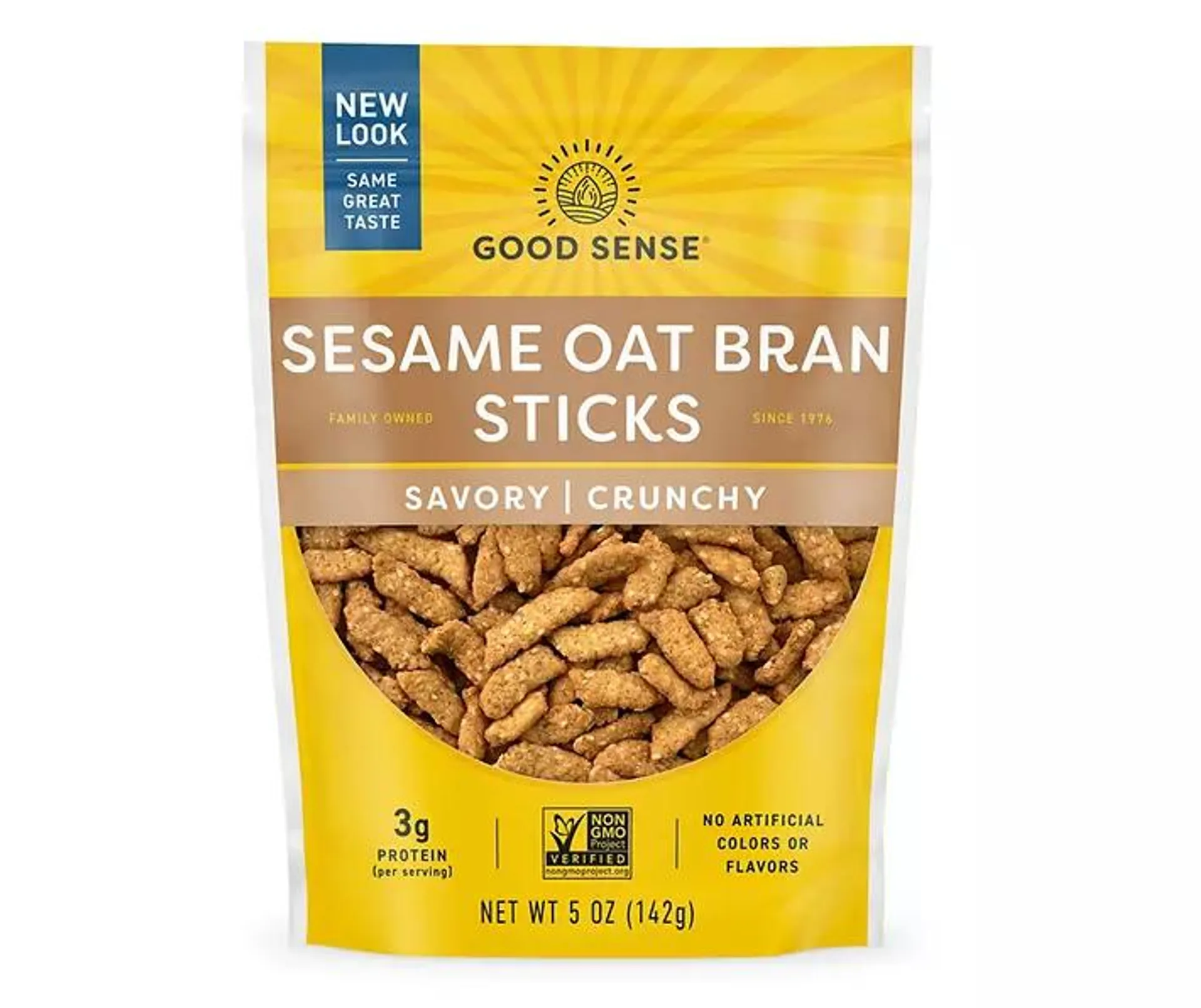 Sesame Oat Bran Sticks, 5 Oz.