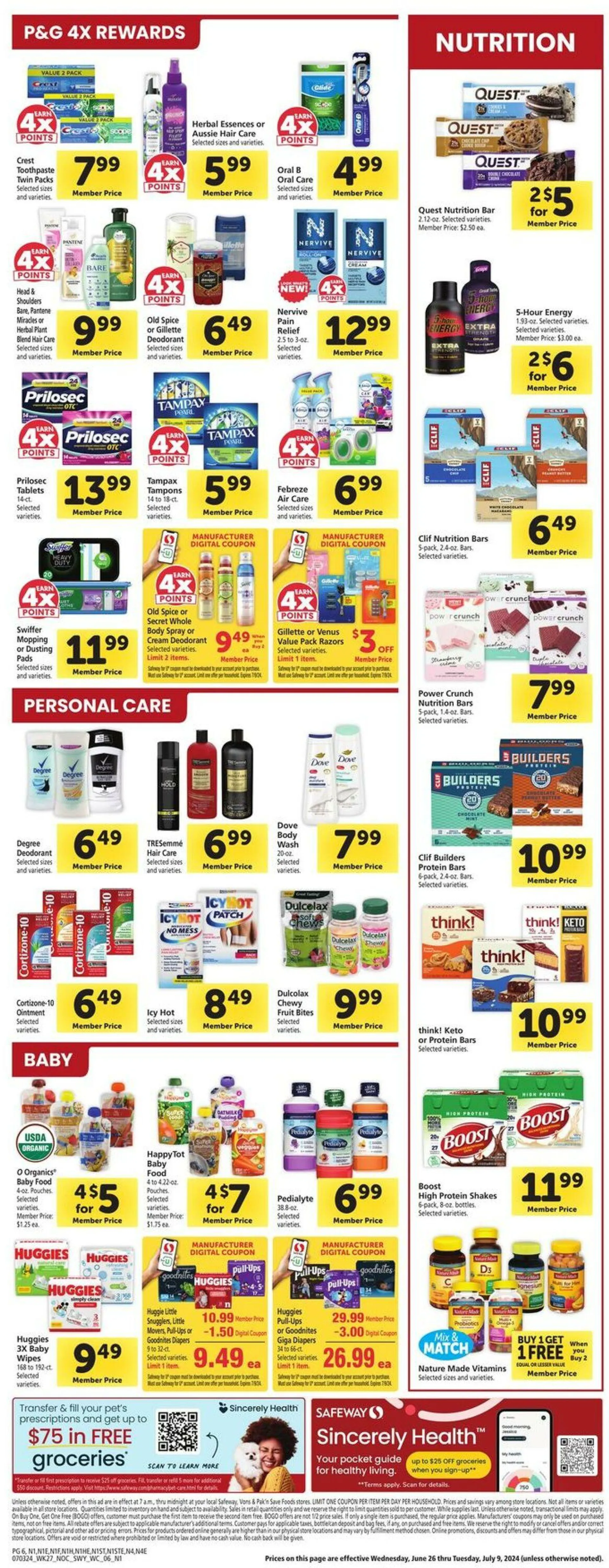 Safeway Current weekly ad - 6