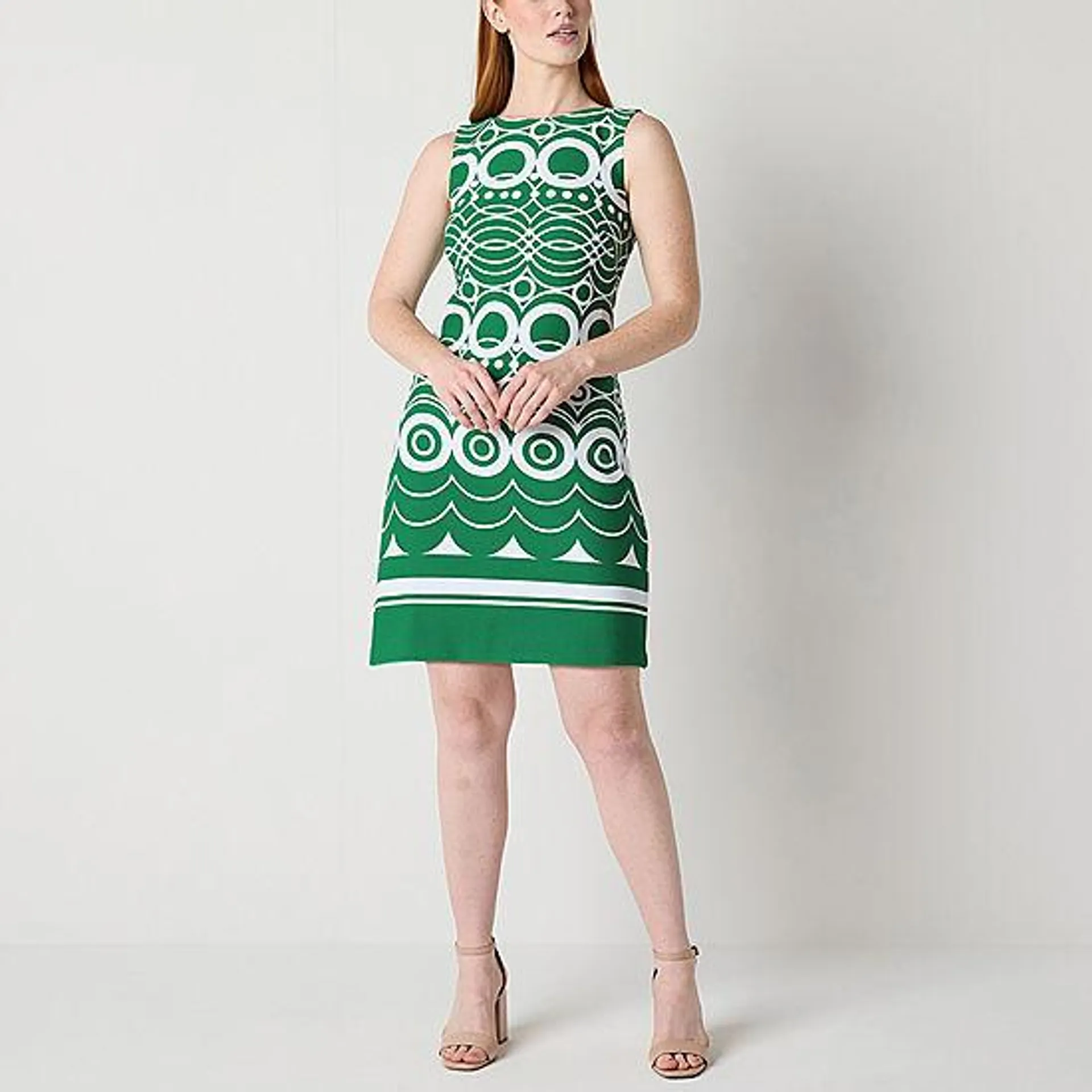 Jessica Howard Sleeveless Sheath Dress