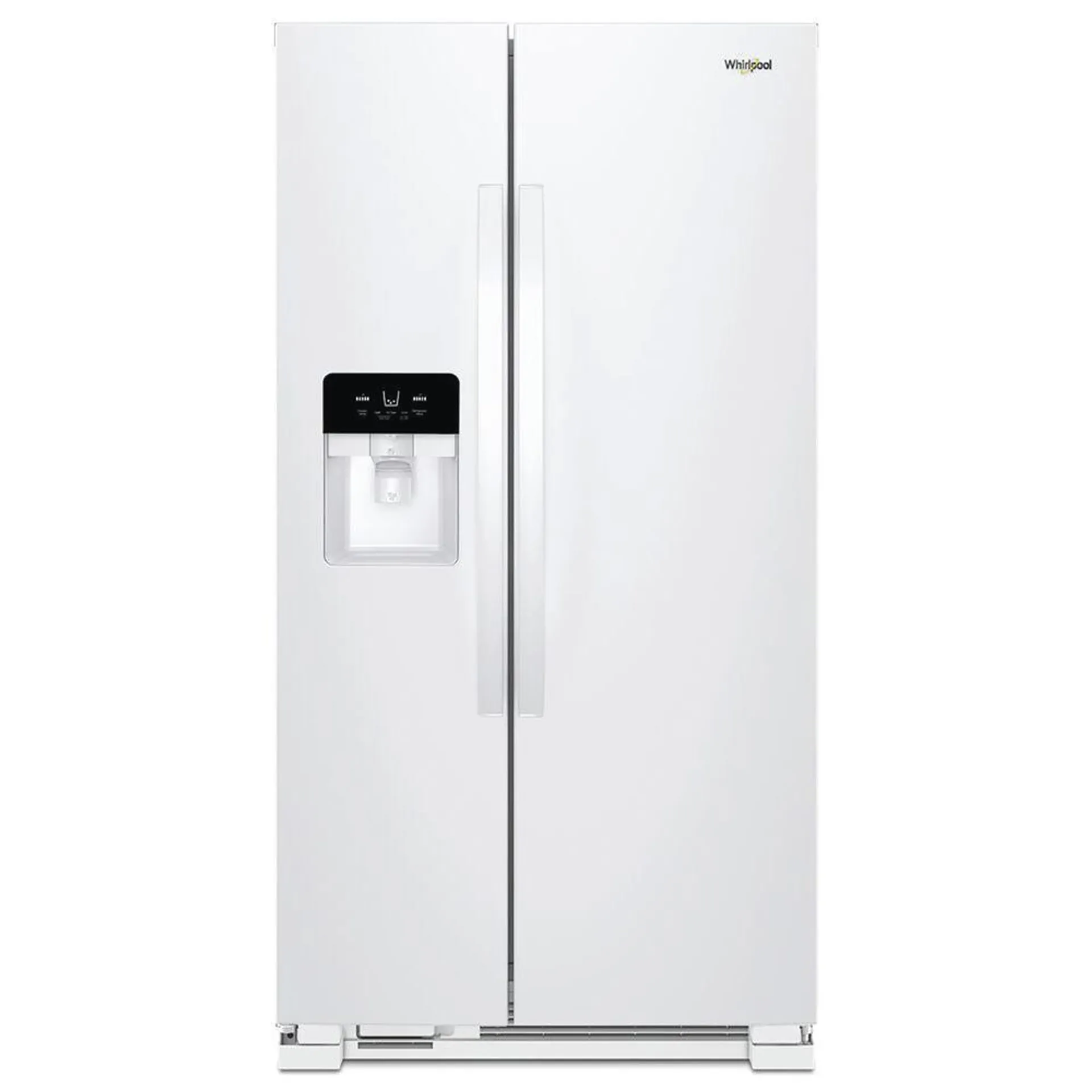 Whirlpool® 24.5 cu. ft. White Side-by-Side Refrigerator