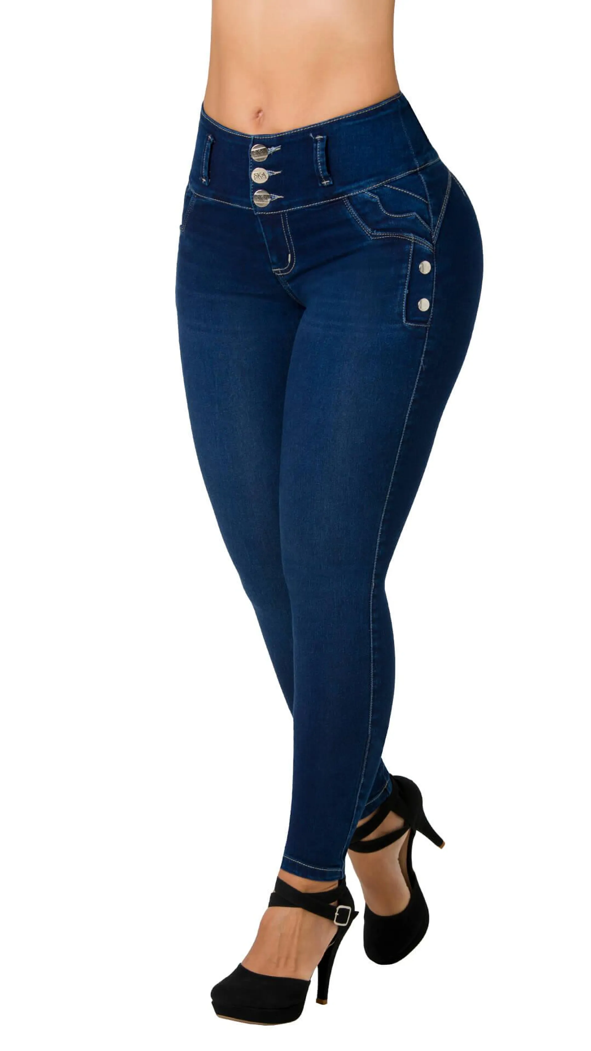 Jean Levanta cola skinny Ska 52527PAP-N