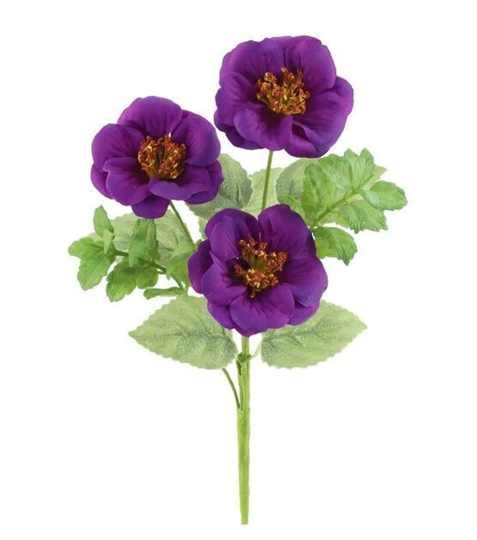 11" Summer Purple Wild Rose Pick by Bloom Room