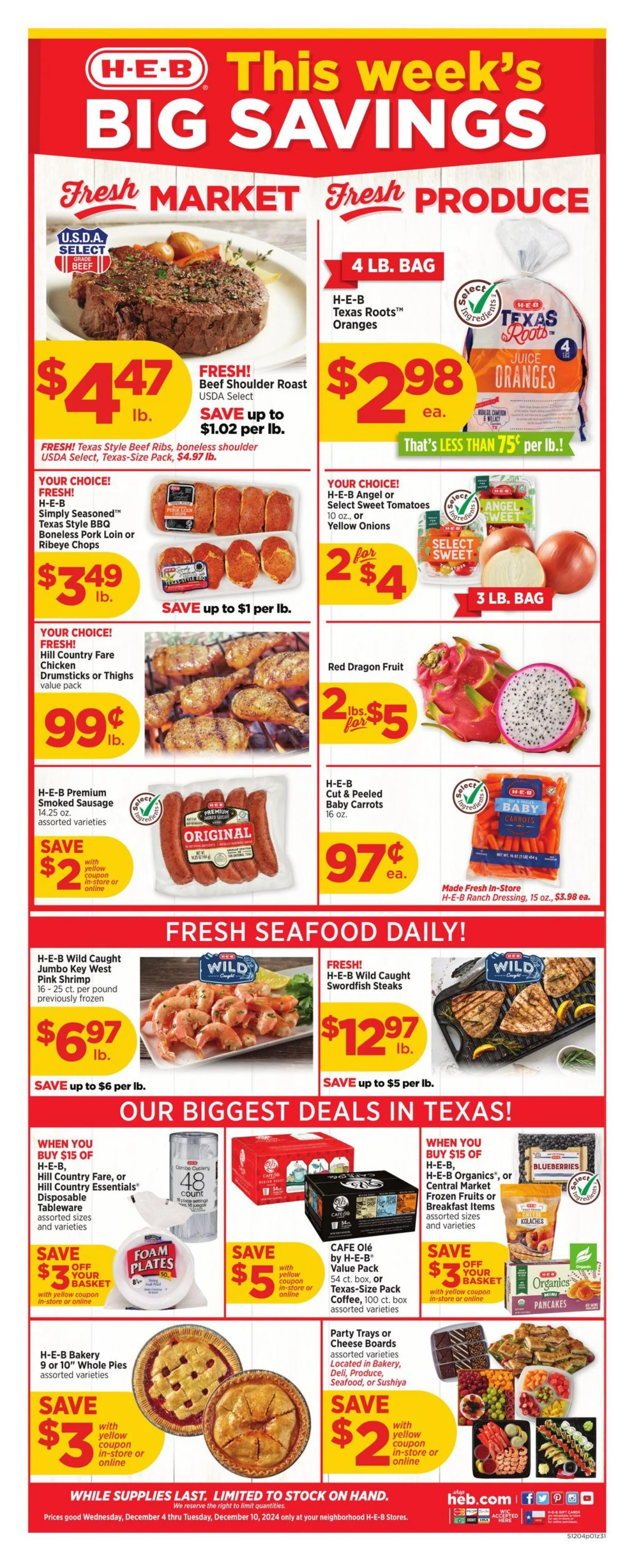 H-E-B Current weekly ad - 1