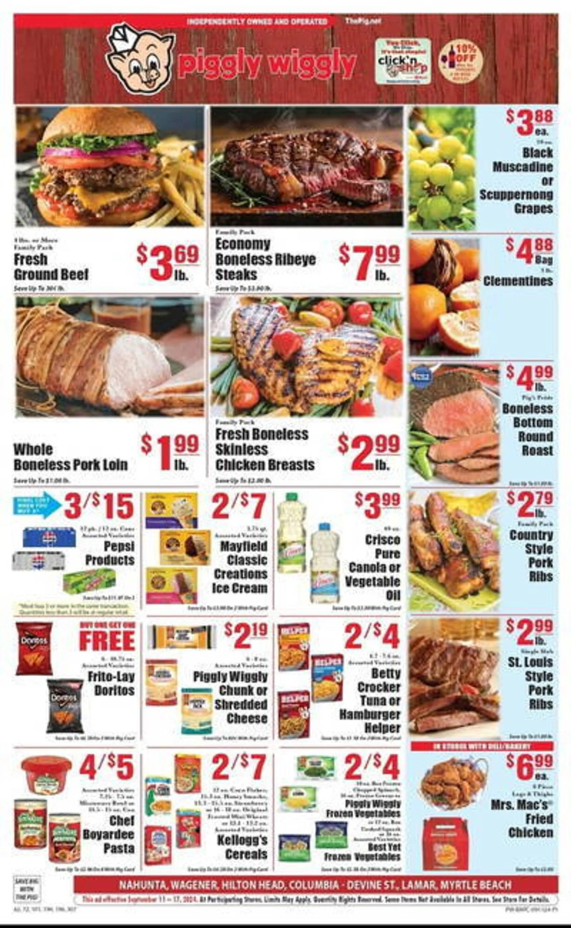 Piggly Wiggly Weekly Ad - 1