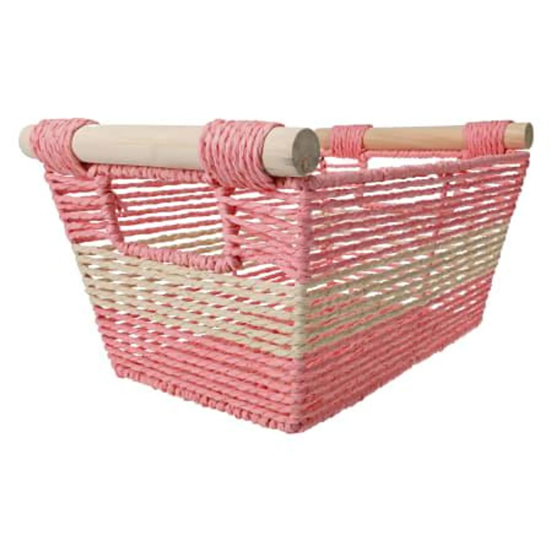 Woven Paper Storage Bin 8in x 12in