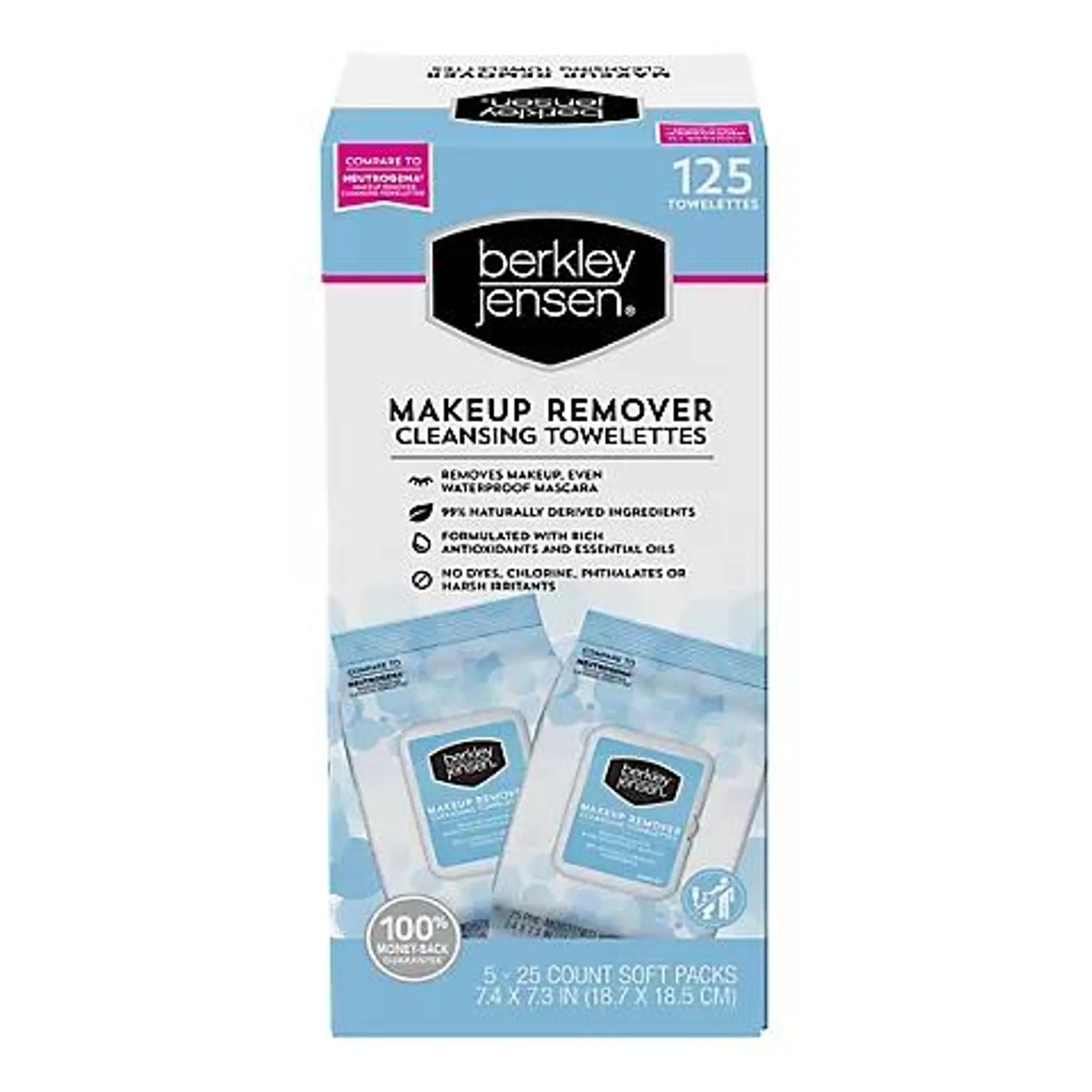 Berkley Jensen Makeup Remover Wipes, 125 ct.