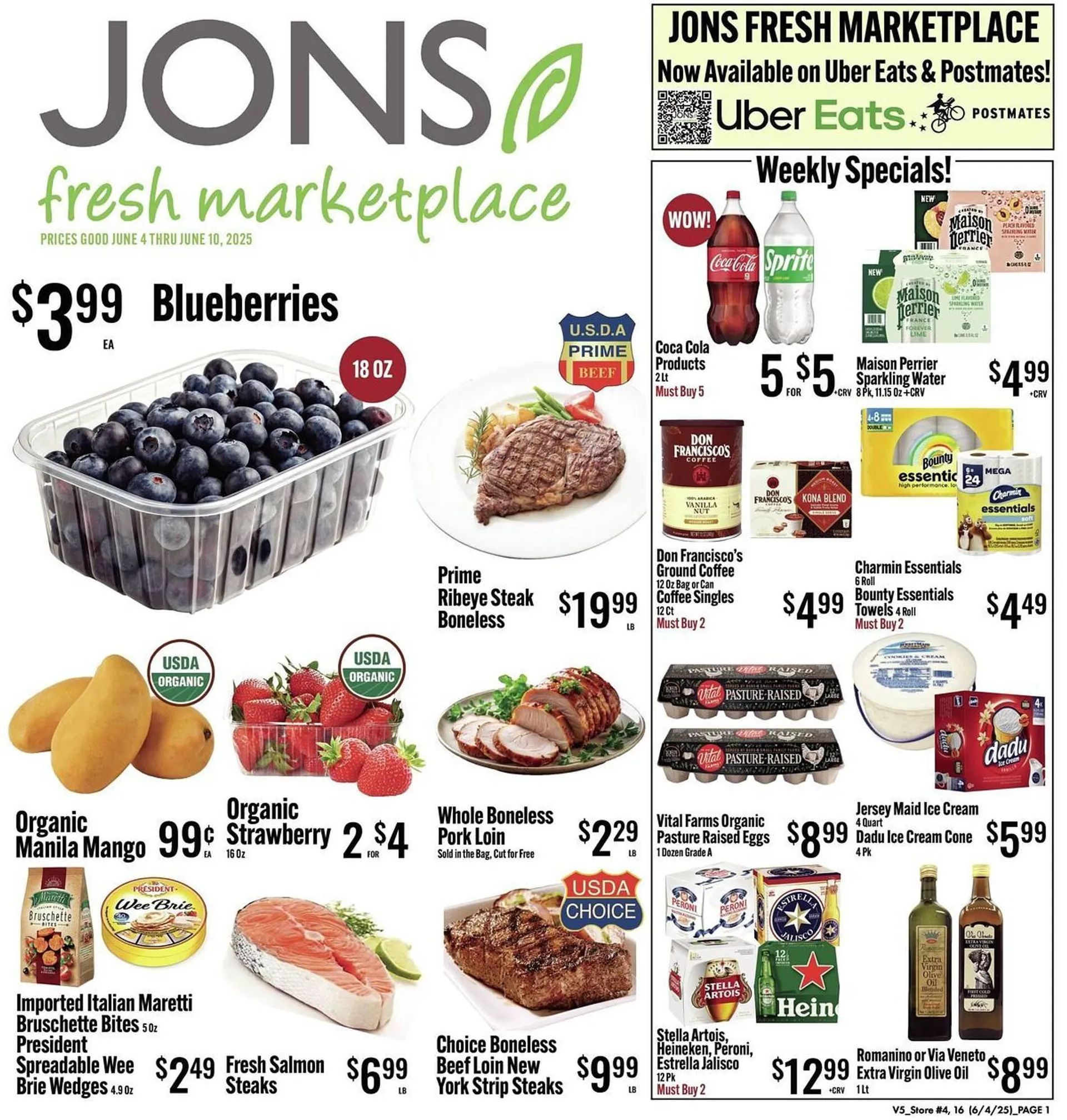 Weekly ad Jons International Weekly Ad from June 4 to June 10 2025 - Page 1