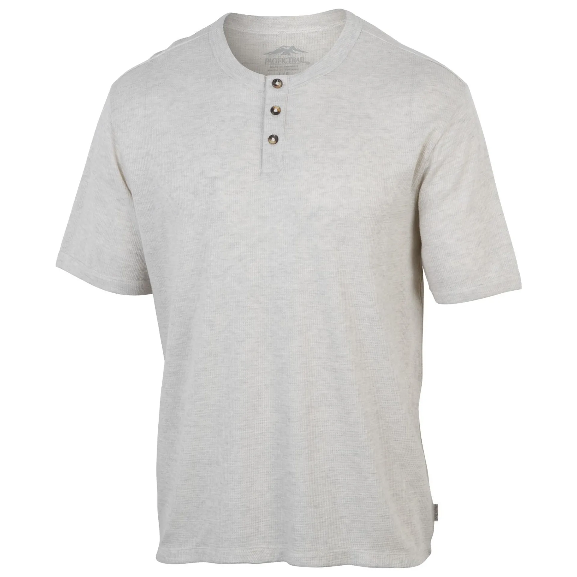 Pacific Trail Short-Sleeve Waffle Henley