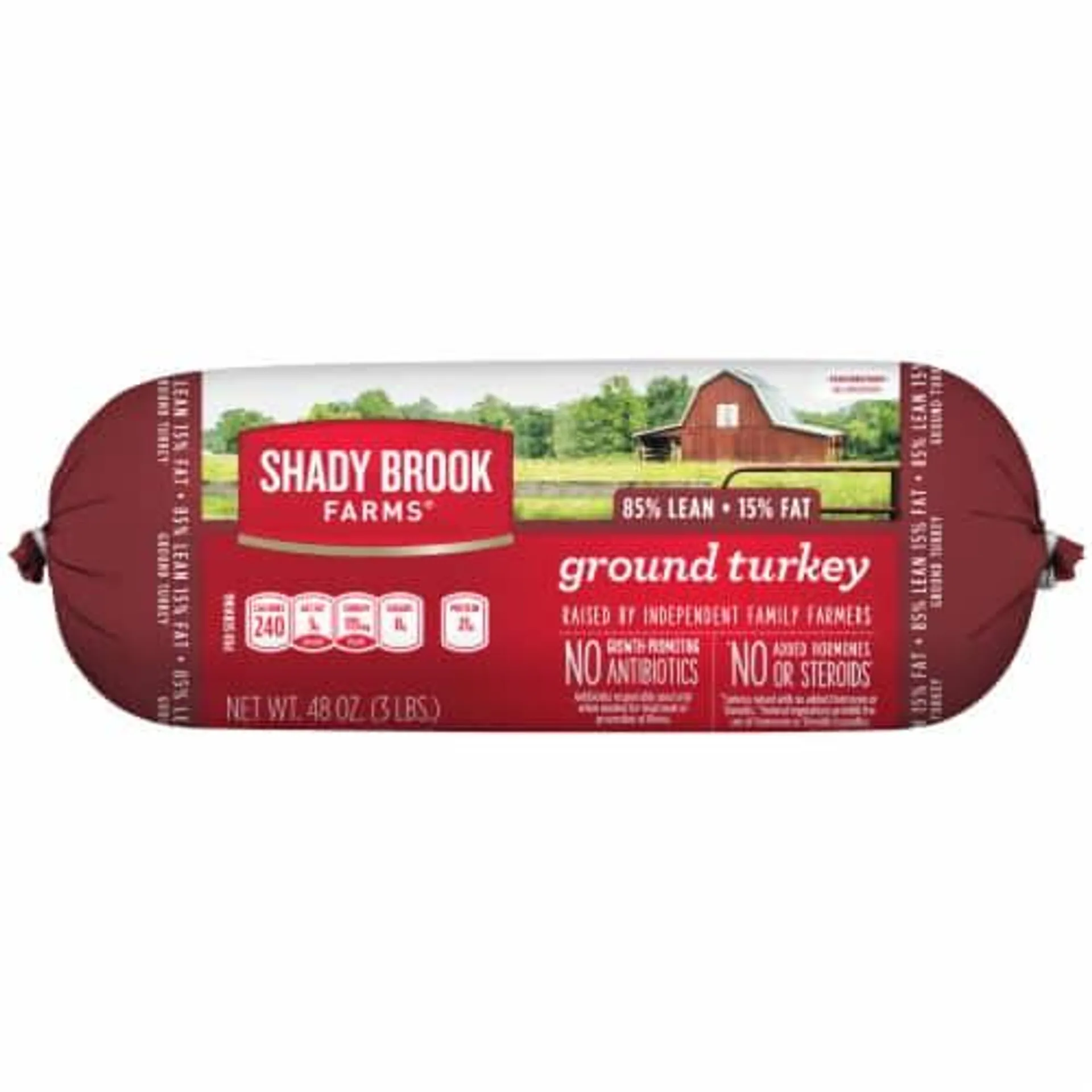 Shady Brook Farms® 85% Lean / 15% Fat Ground Turkey Roll Family Pack