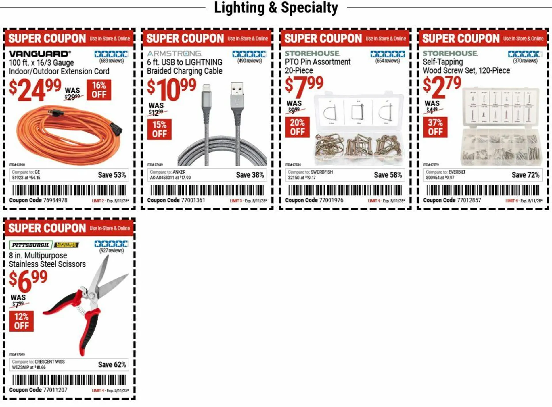 Weekly ad Harbor Freight from May 5 to May 14 2025 - Page 5