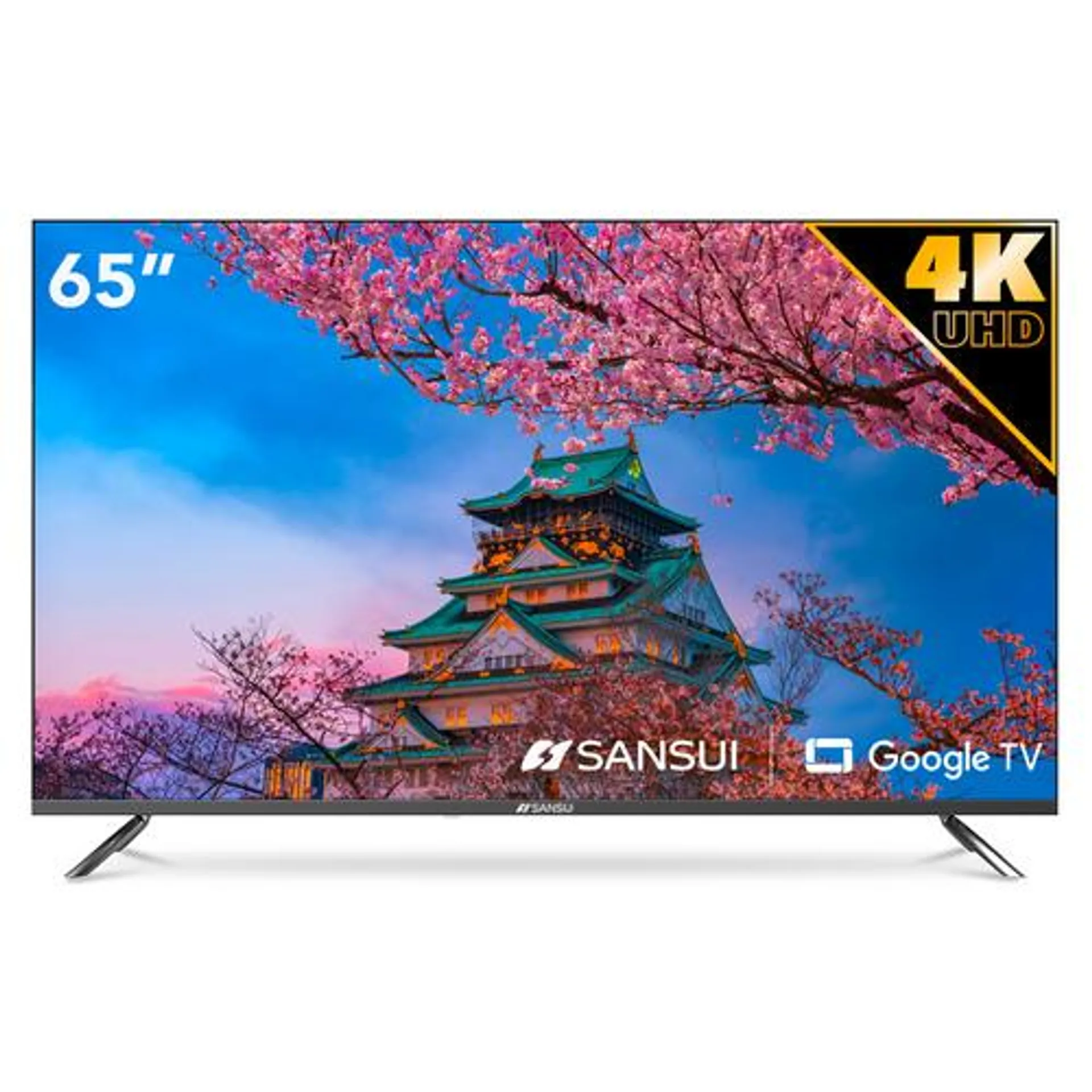 - 65" 4K UHD HDR Smart LED Google TV