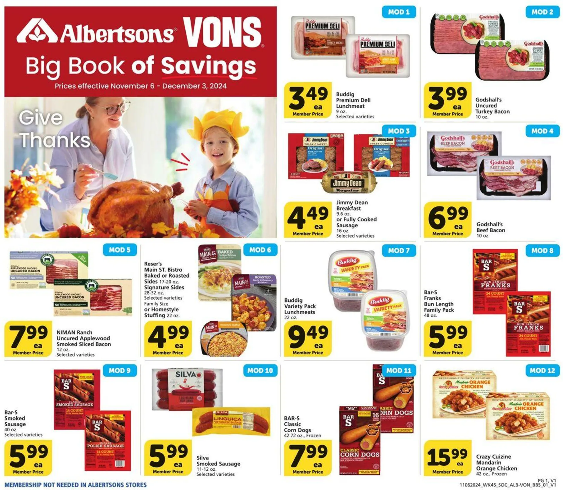 Vons Current weekly ad - 1