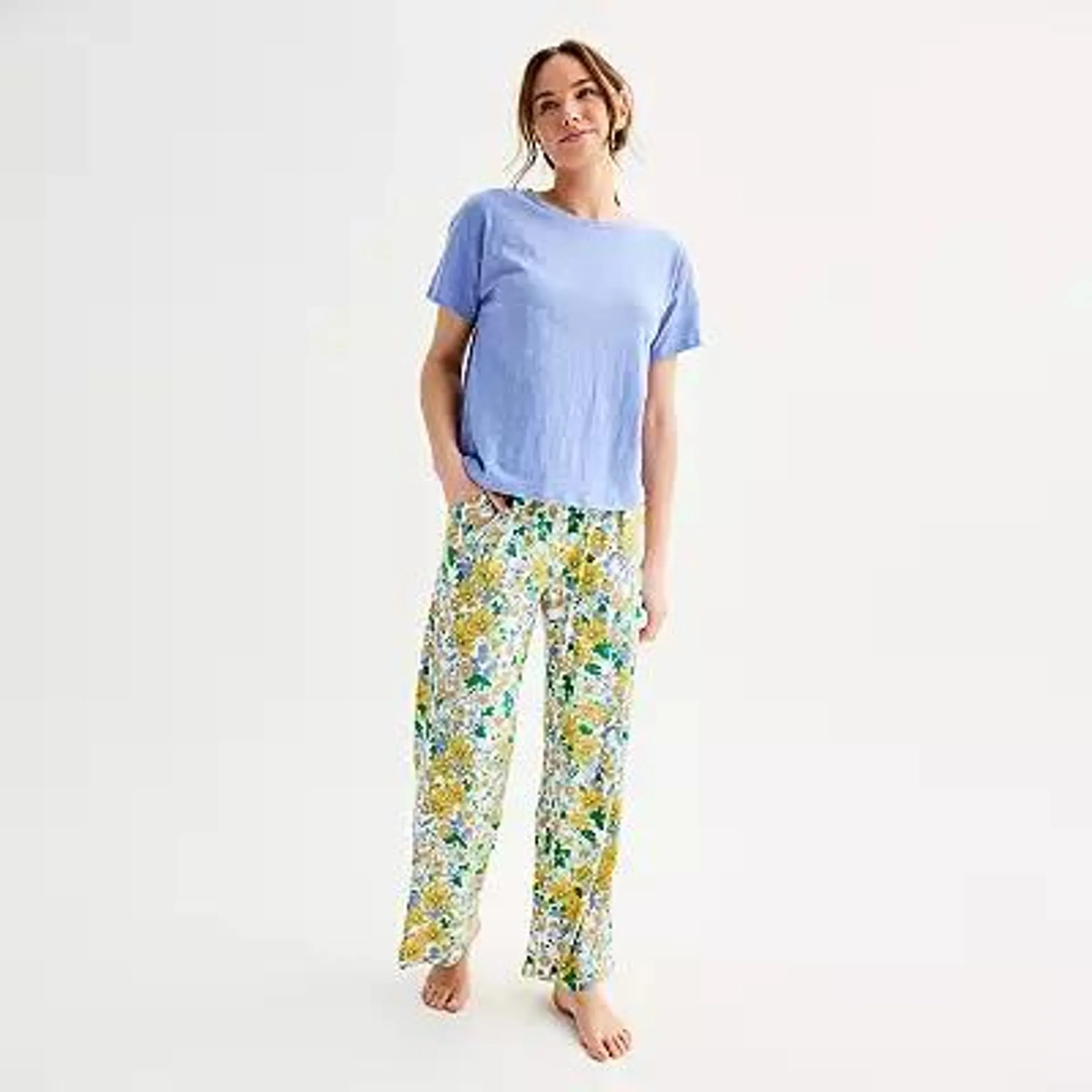 Women's Sonoma Goods For Life® Pajama Top & Pajama Pants Set