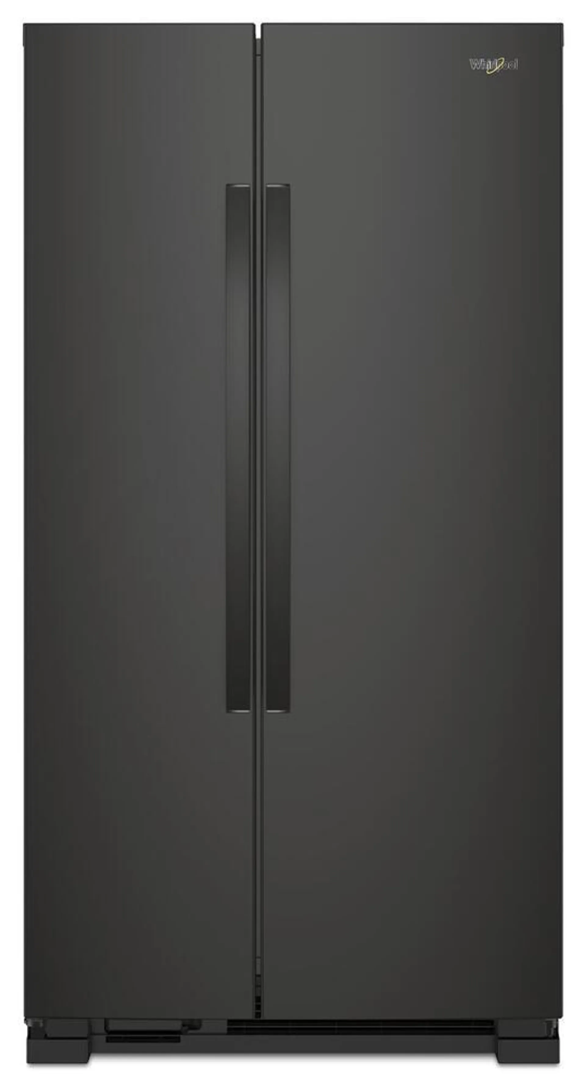 Whirlpool® 21.7 cu. ft. Black Side-by-Side Refrigerator