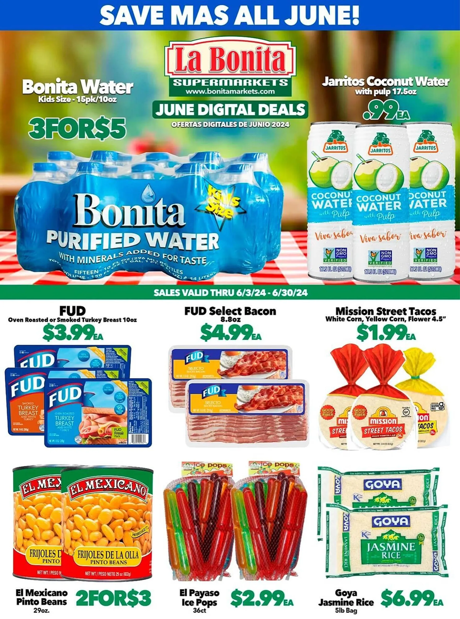 La Bonita Supermarkets Weekly Ad - 1