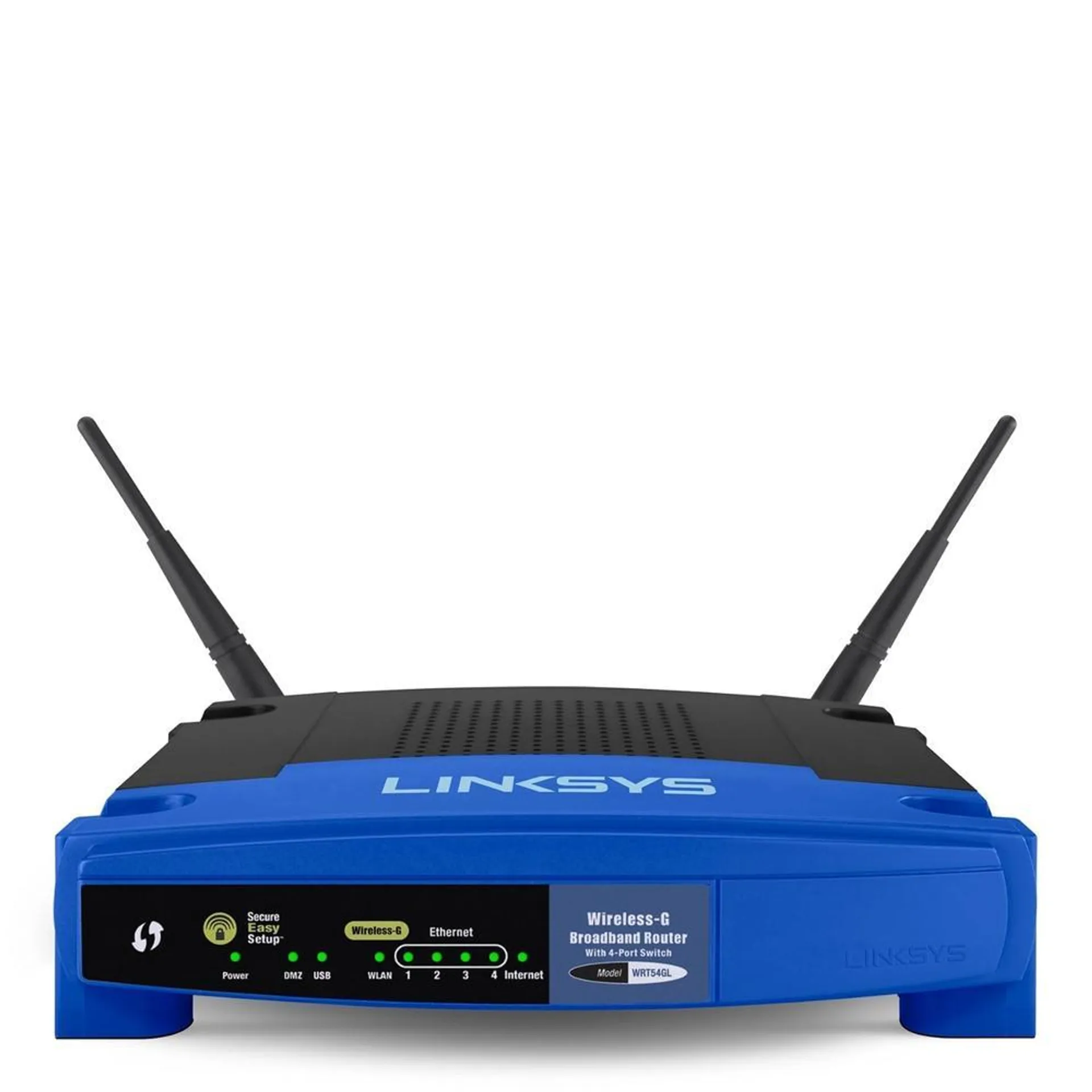 Linksys Open Source WiFi Wireless-G Broadband Router, Speeds up to (AC1200) 1.2Gbps - WRT54GL