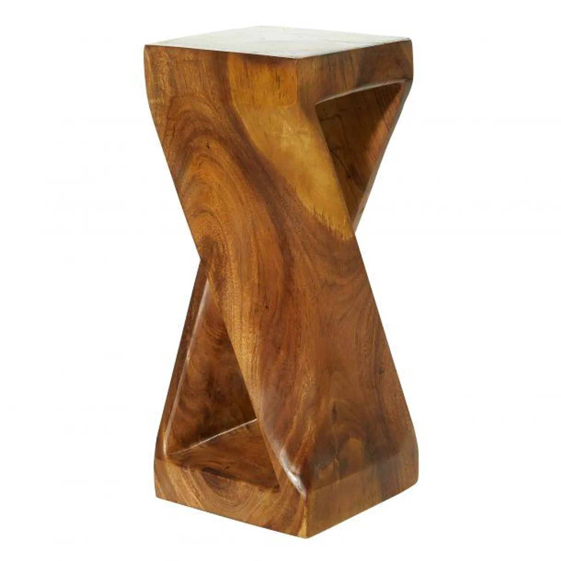 Brown Saur Wood Contemporary Accent Table, 30x12x12