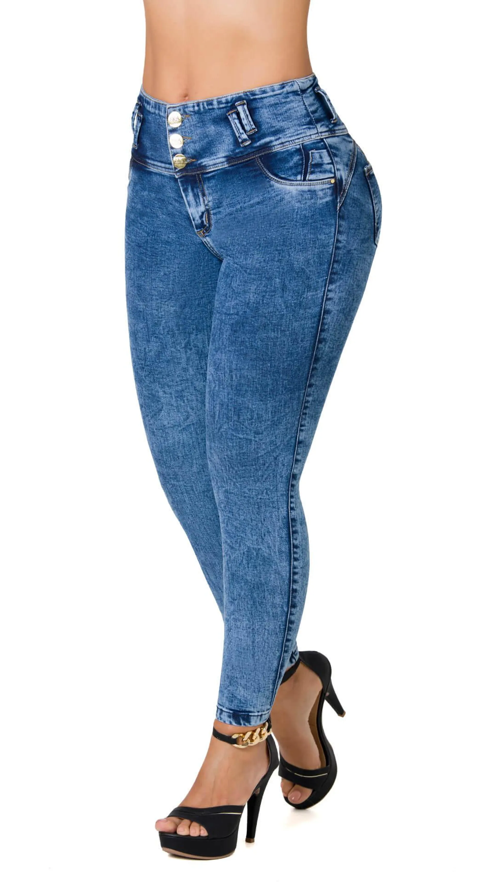 Jeans levanta cola tobillero Ska 52493PAT-B