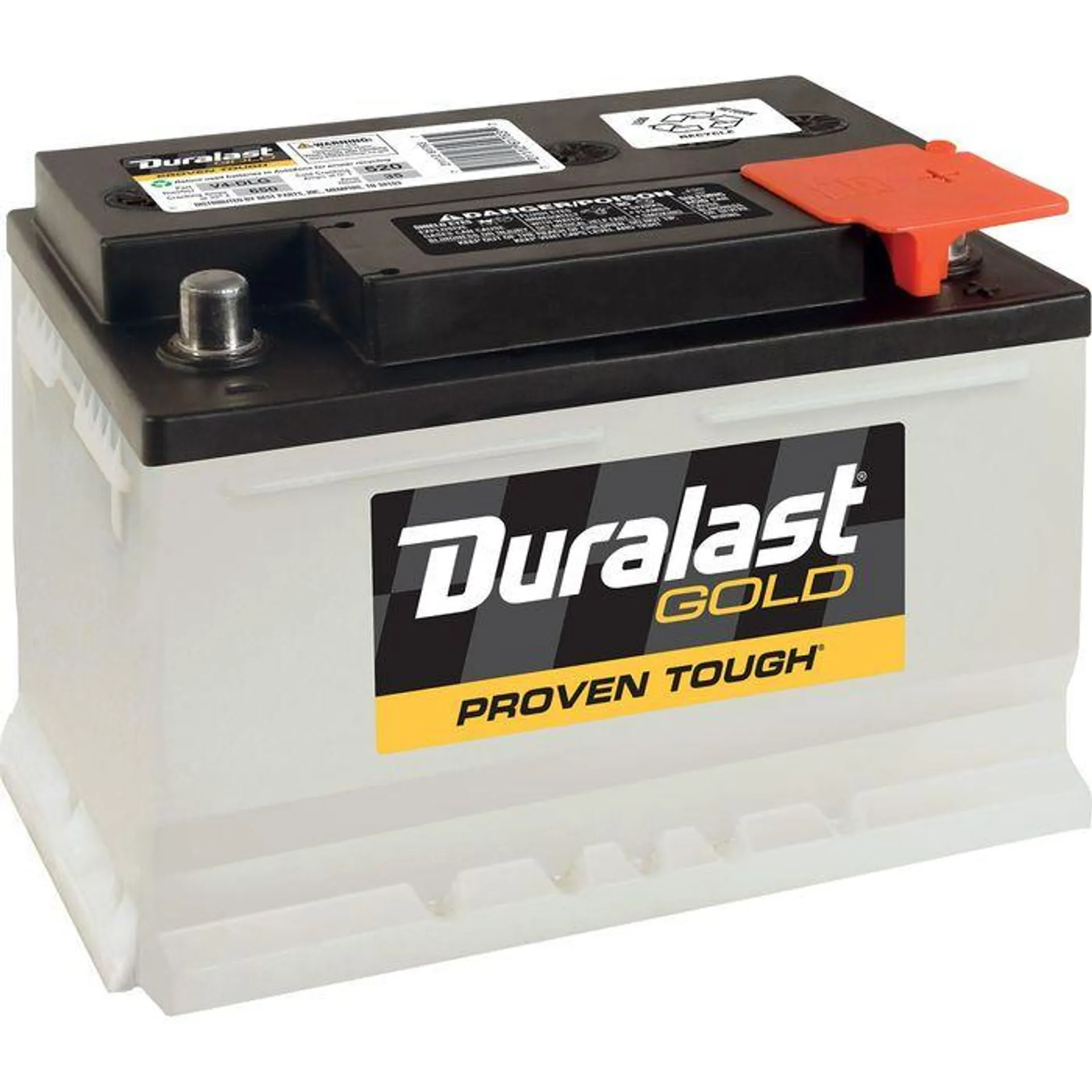 Duralast Gold Battery BCI Group Size 102R 520 CCA V4-DLG