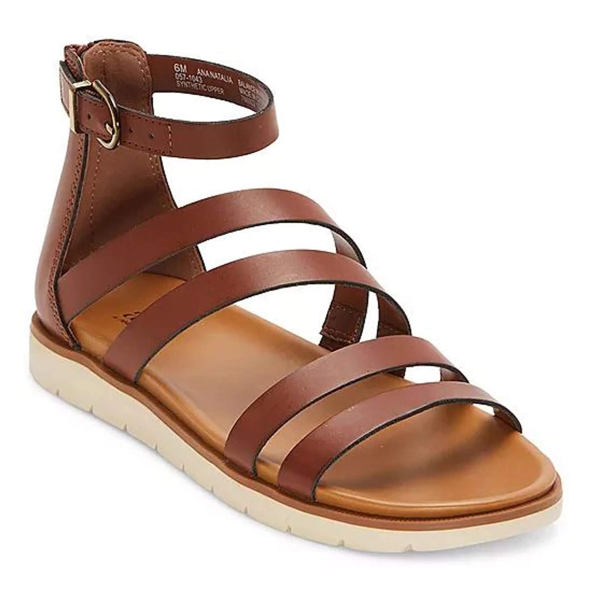 a.n.a Womens Normin Ankle Strap Gladiator Sandals