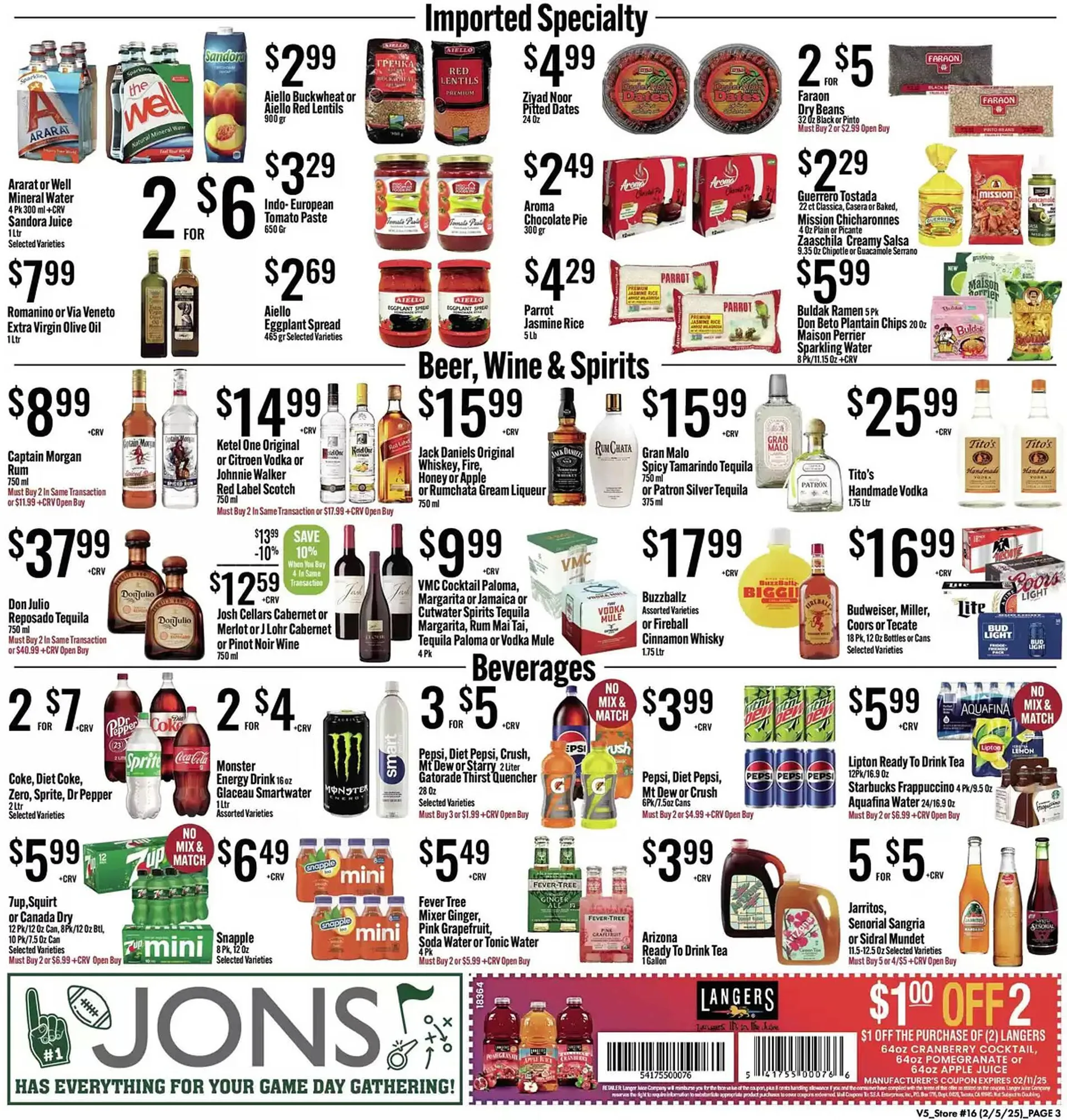 Catálogo de Jons International Weekly Ad 5 de febrero al 11 de febrero 2025 - Página 3