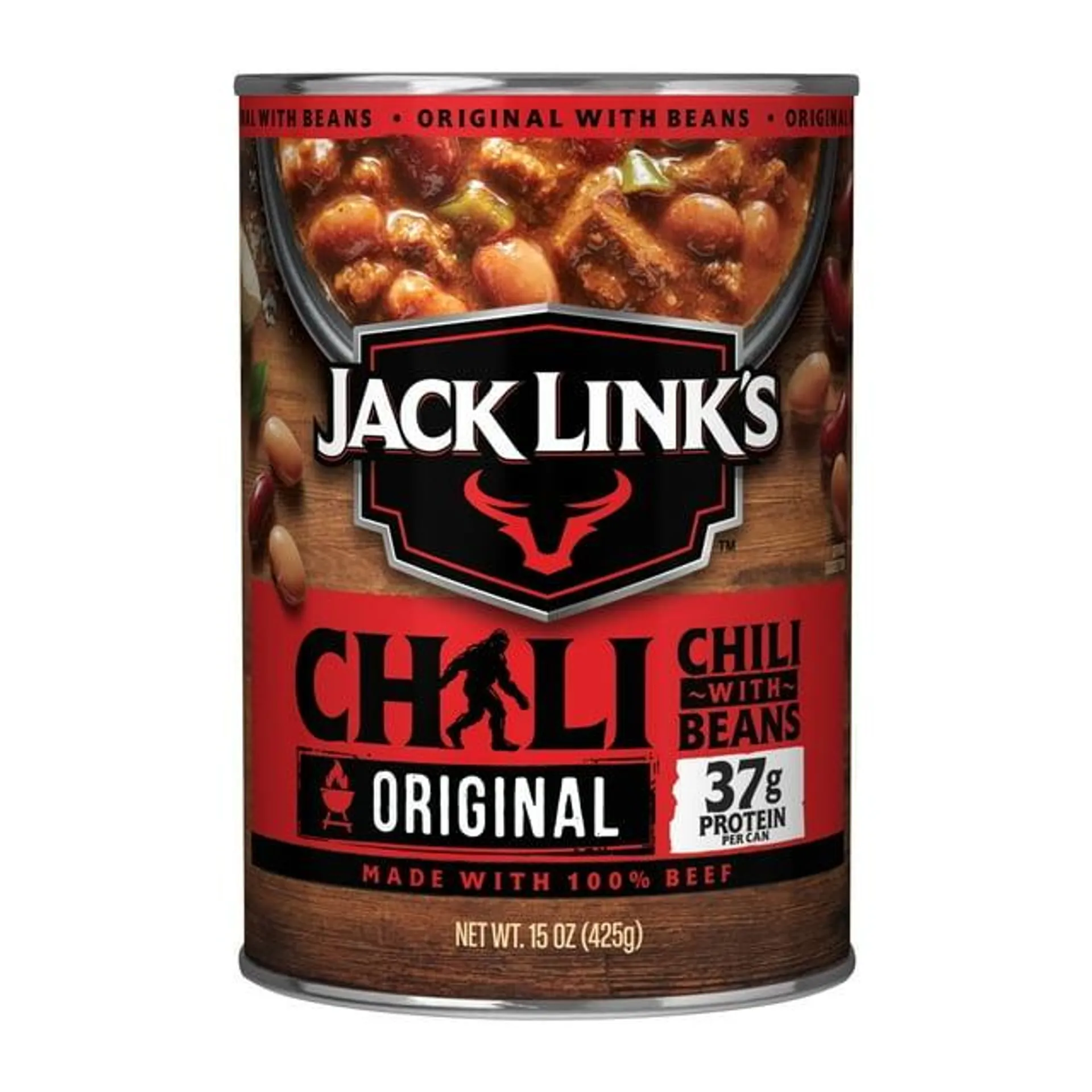 Jack Link's Chili, Original Flavor, With Beans, 15oz Can