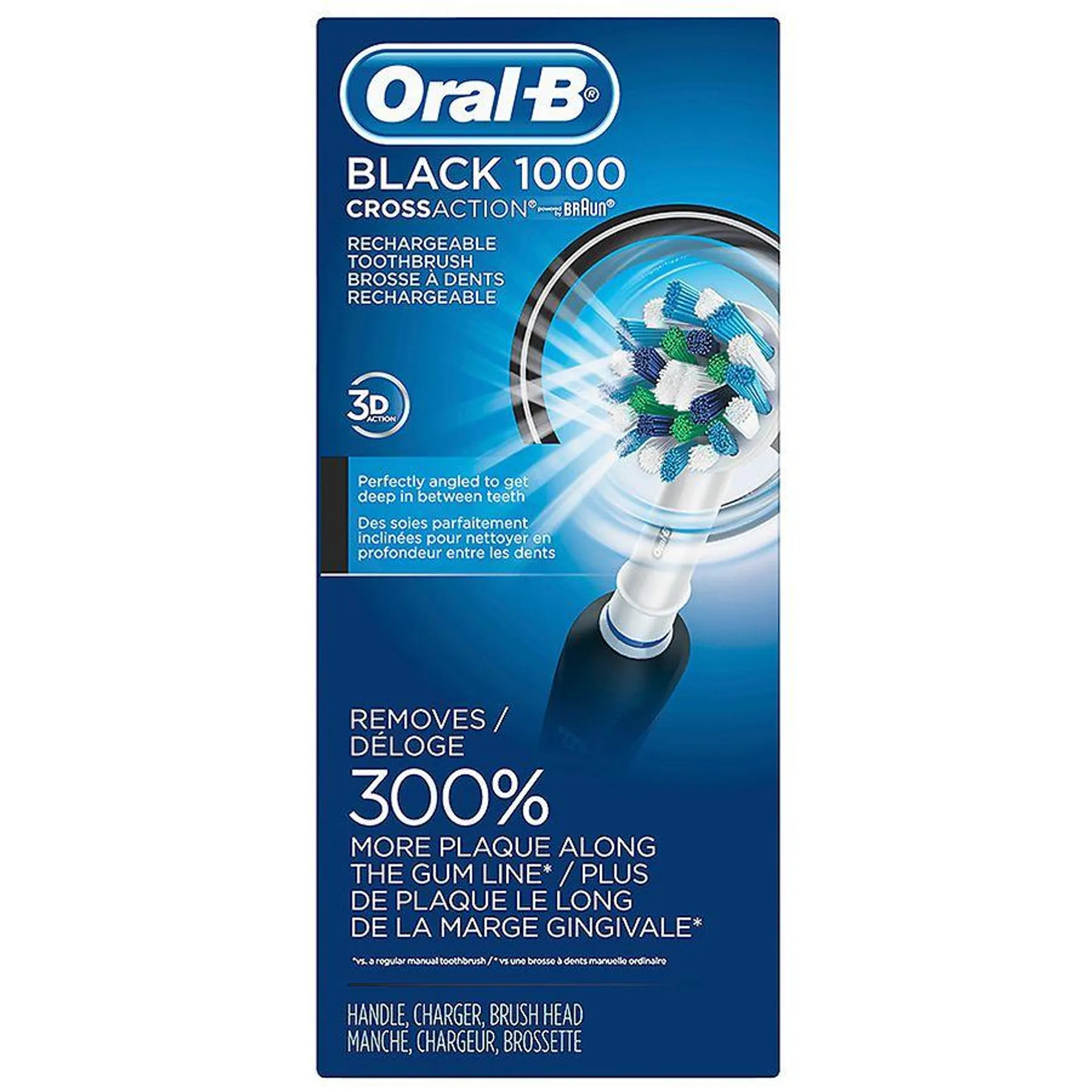 Oral-B 1000 CrossAction Electric Toothbrush Black