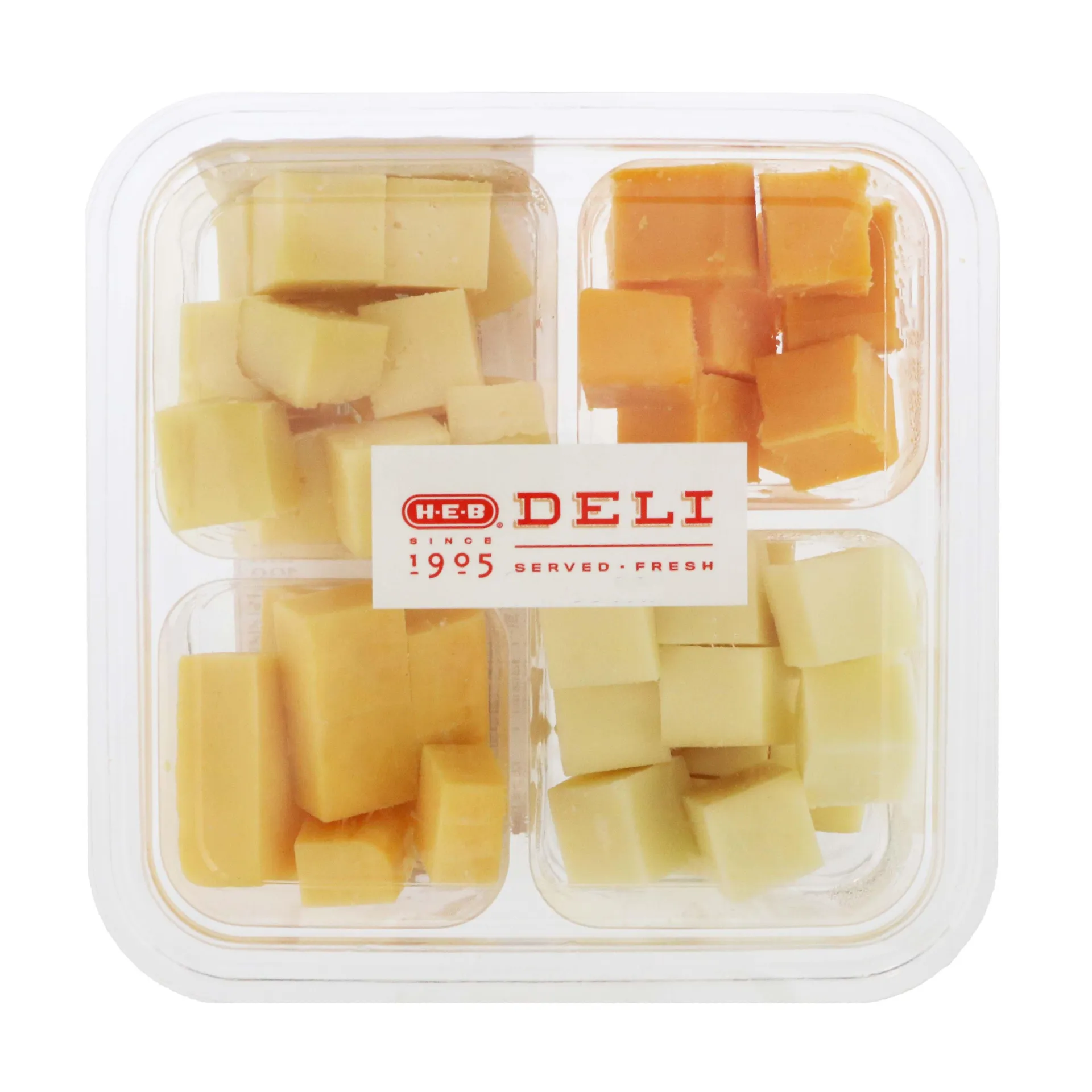 H‑E‑B Deli Post Oak Smoked Cheese Cubes