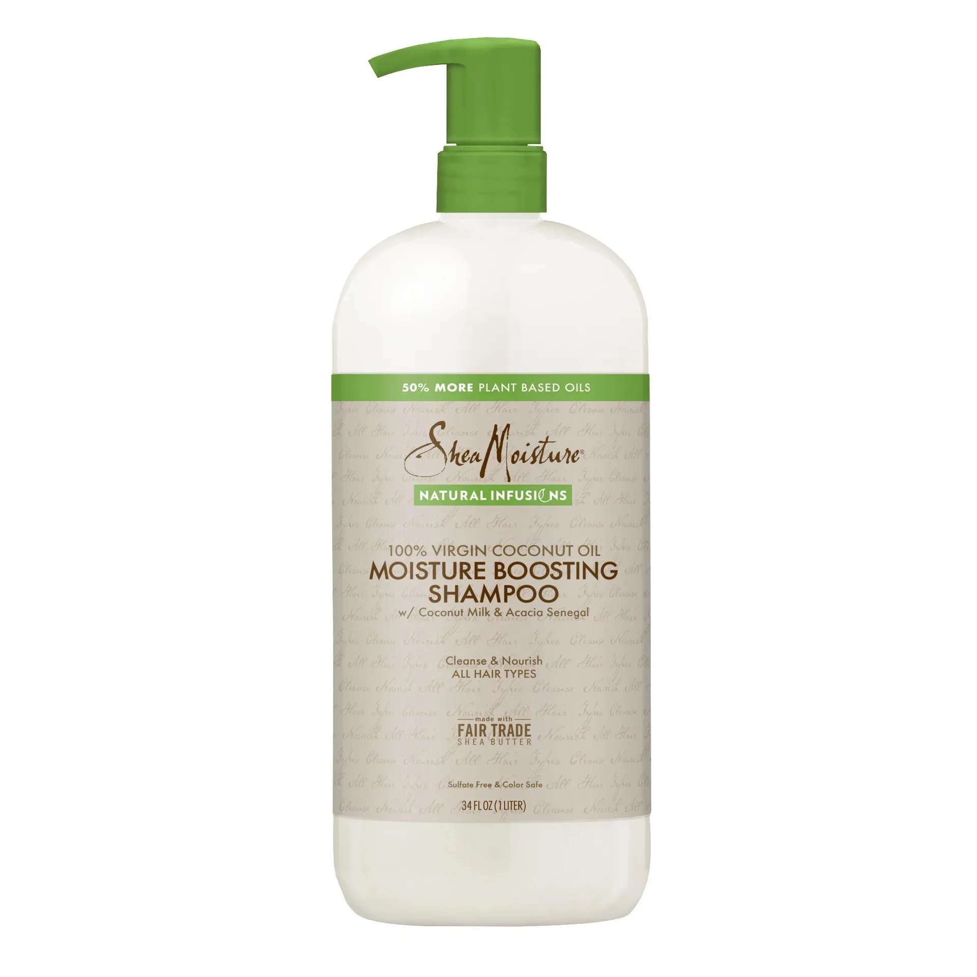 SheaMoisture Natural Infusions Moisture Boosting Shampoo, 34 fl. oz.