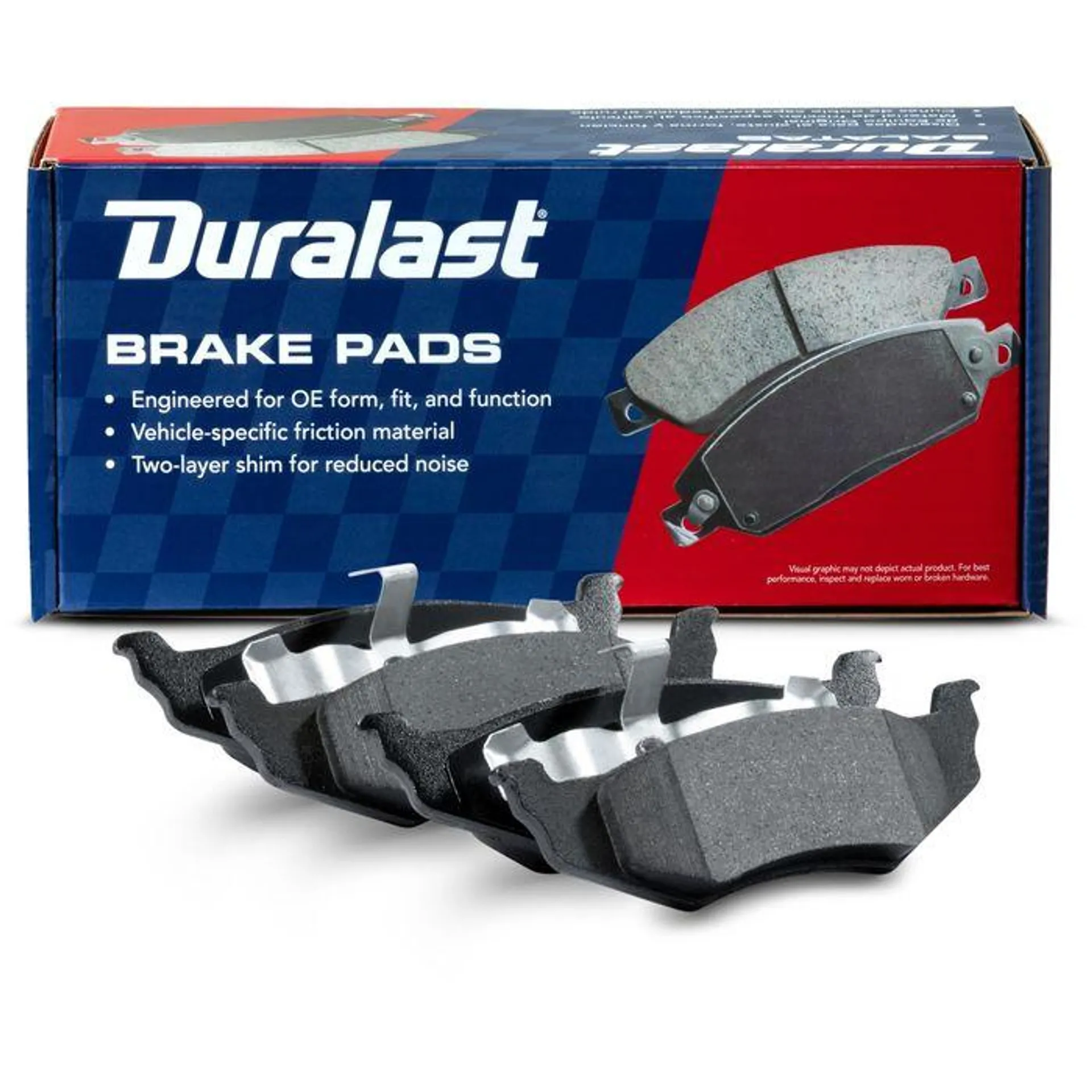 Duralast Semi-Metallic Brake Pads MKD782