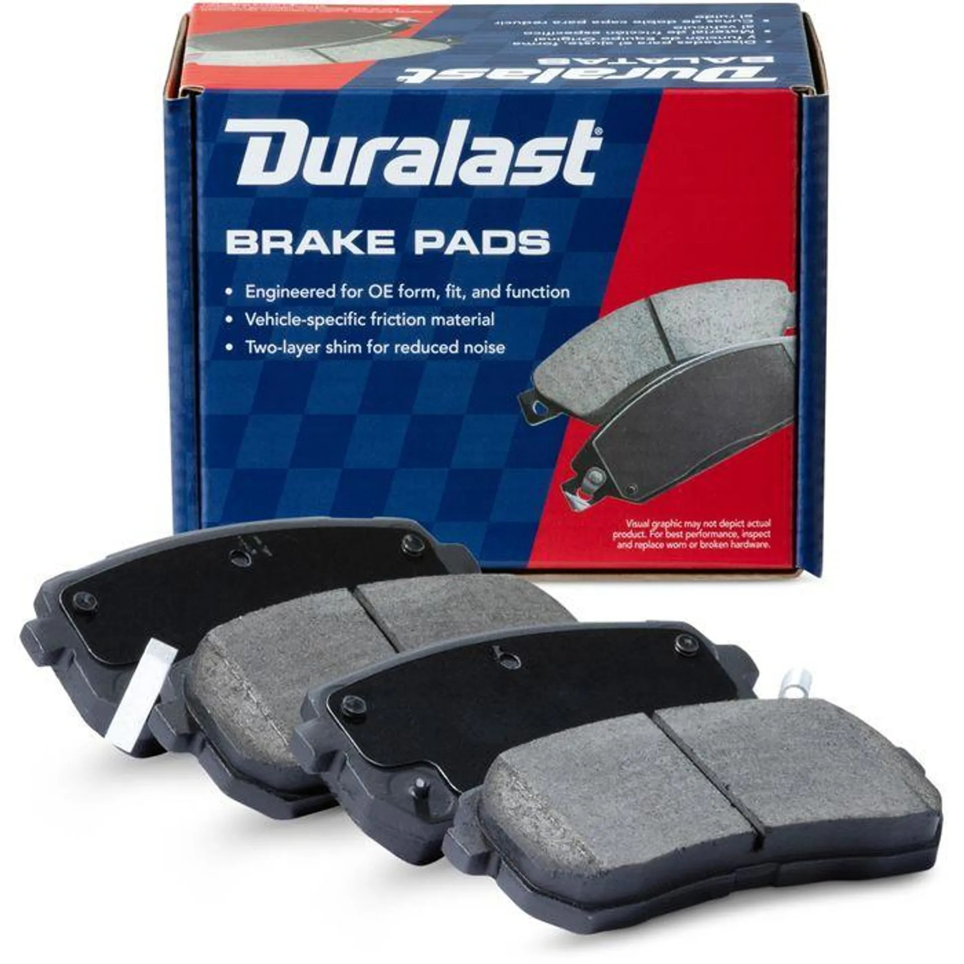 Duralast Ceramic Disc Brake Pad Set D1302