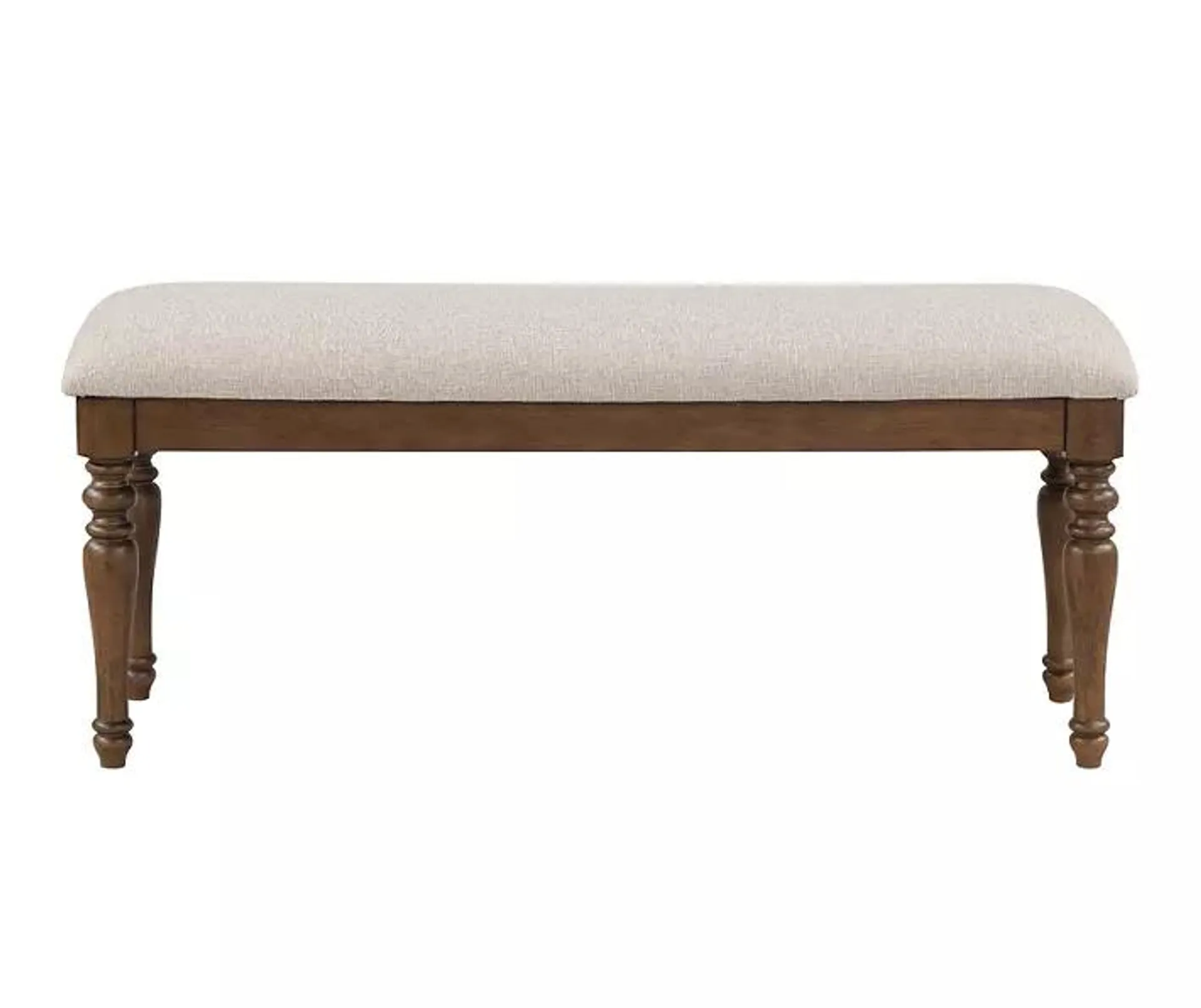 Attic Heirlooms Upholstered Dining Bench