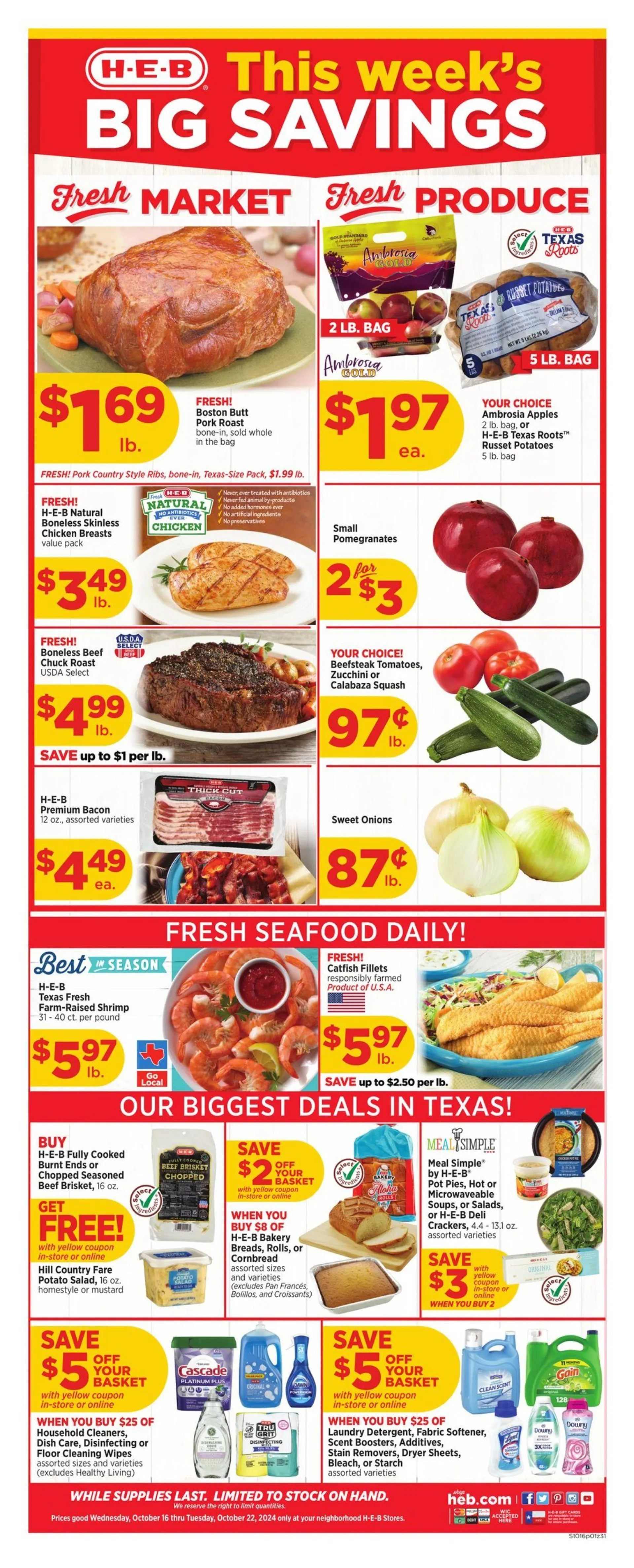 H-E-B Current weekly ad - 1