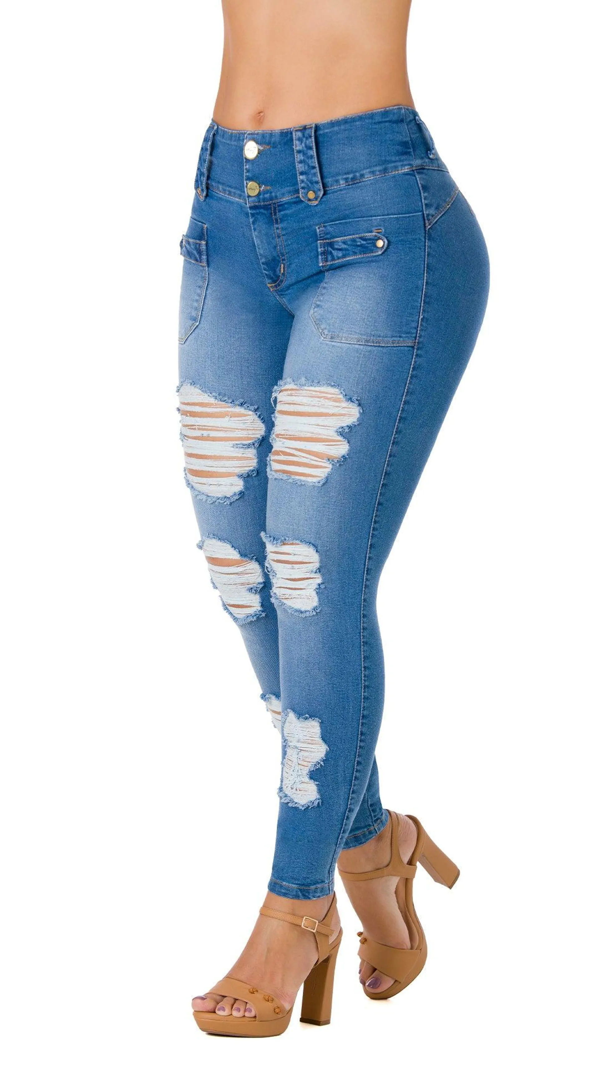 Jean Levantacola Skinny 40608DPNP-N