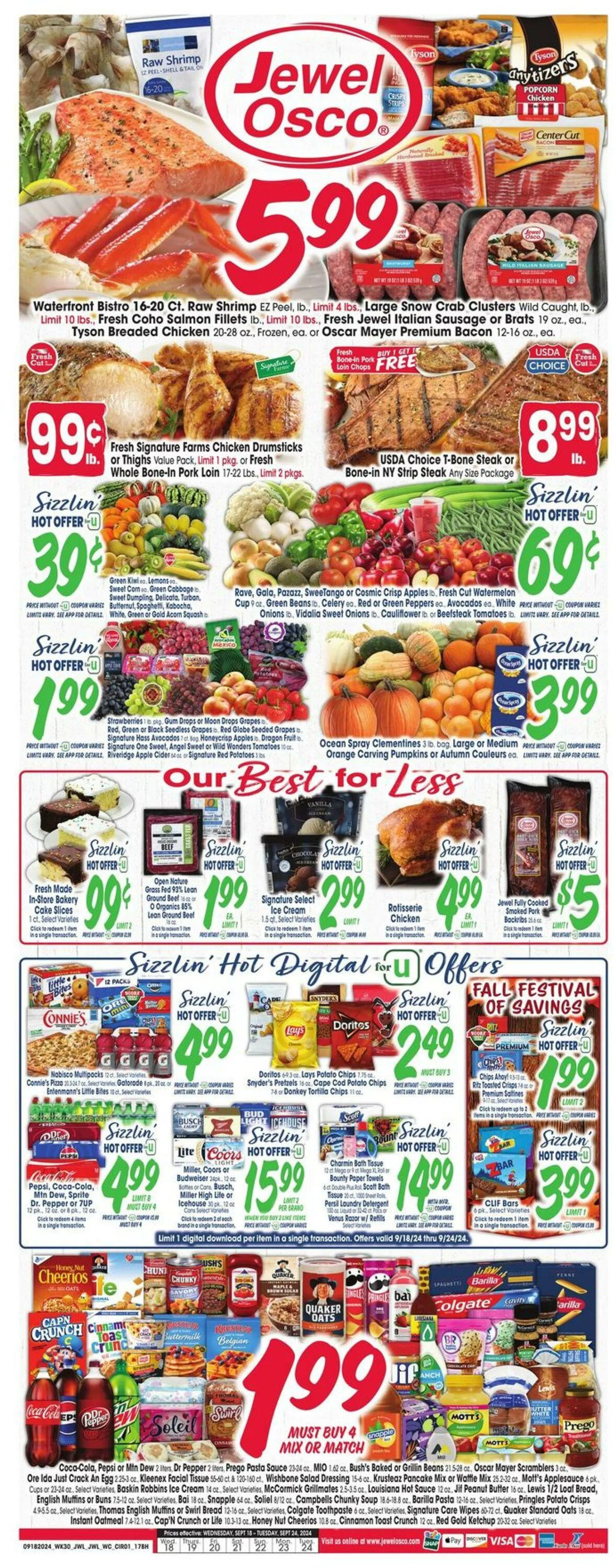 Jewel Osco Current weekly ad - 1