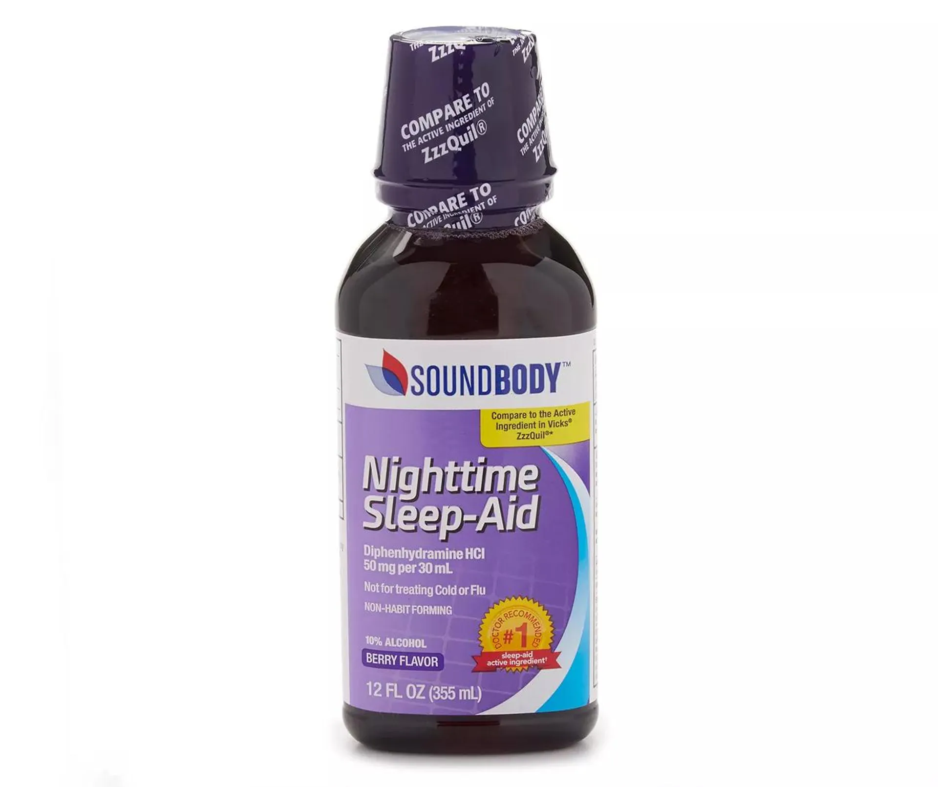 Berry Nighttime Sleep Aid, 12 Oz.