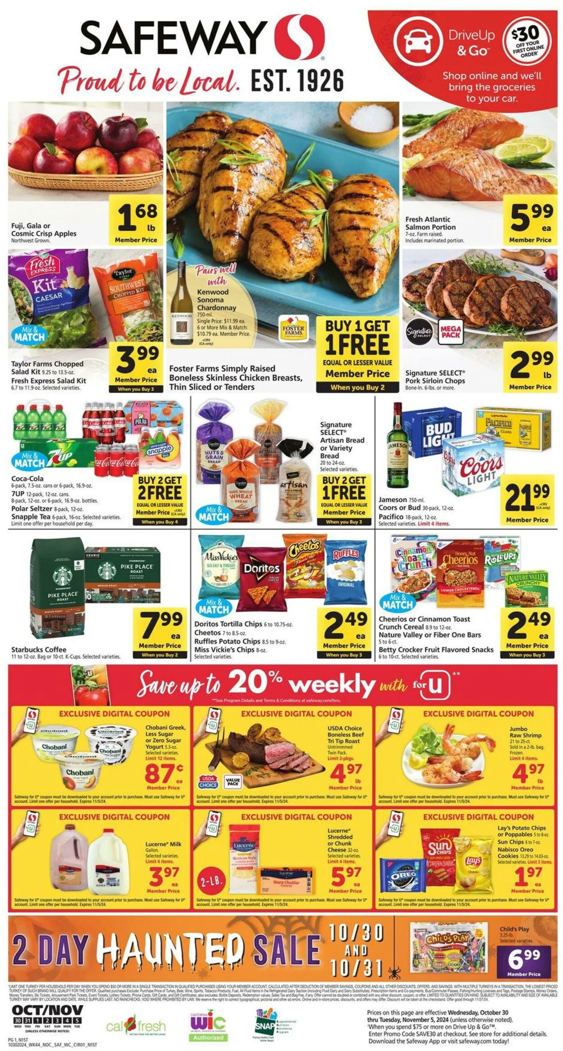 Safeway Current weekly ad - 1