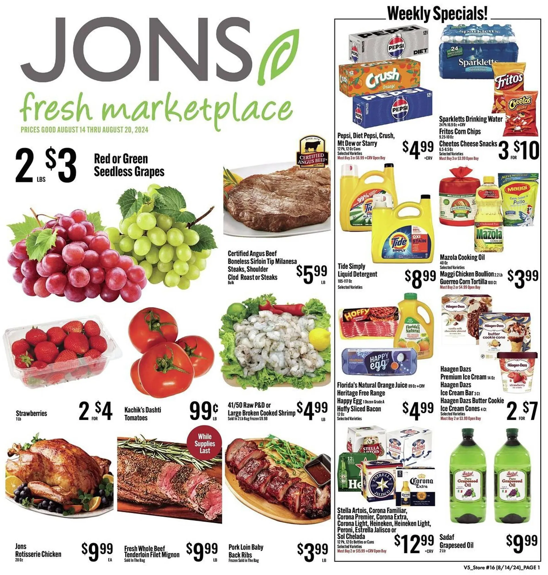 Jons International Weekly Ad - 1