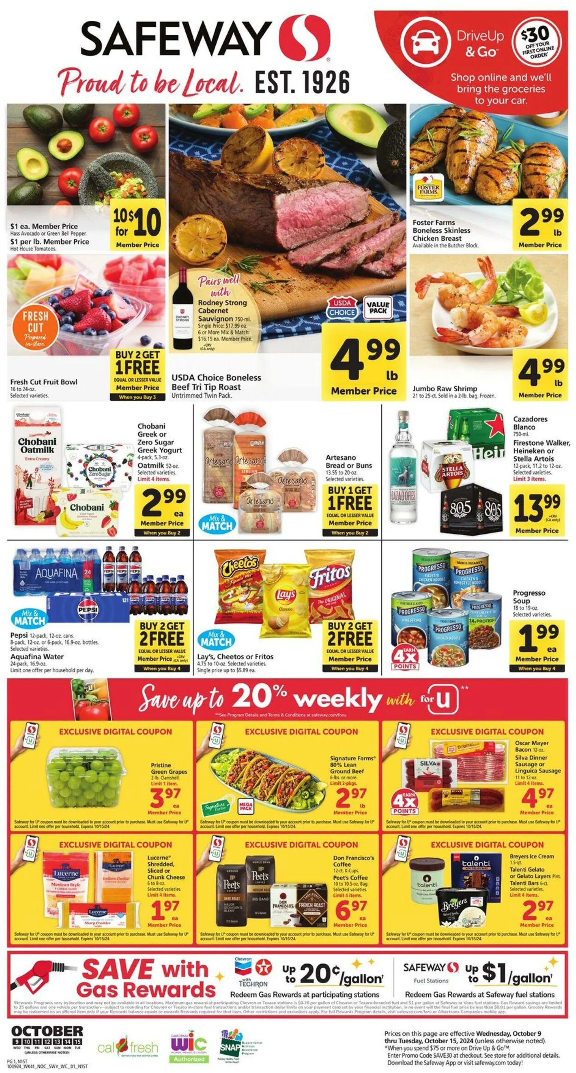 Safeway Current weekly ad - 1